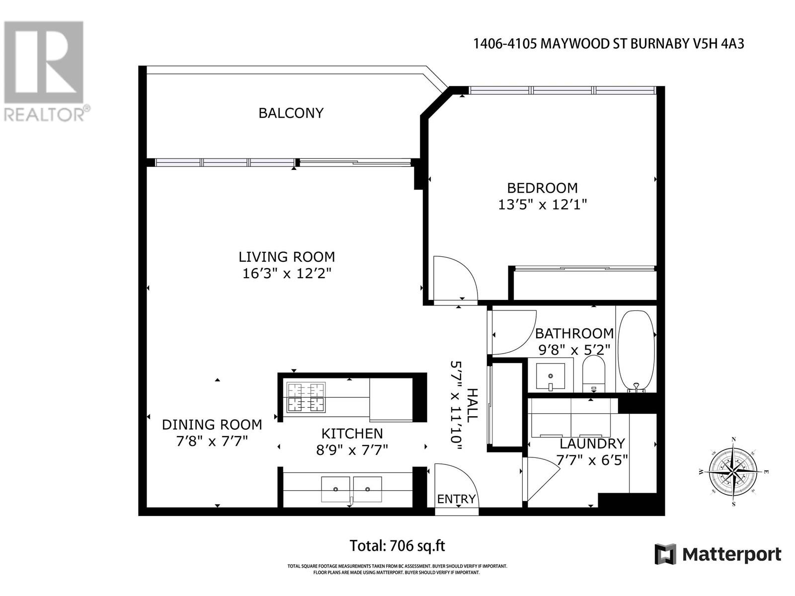 1406 4105 Maywood Street, Burnaby, British Columbia  V5H 4A3 - Photo 26 - R2823487