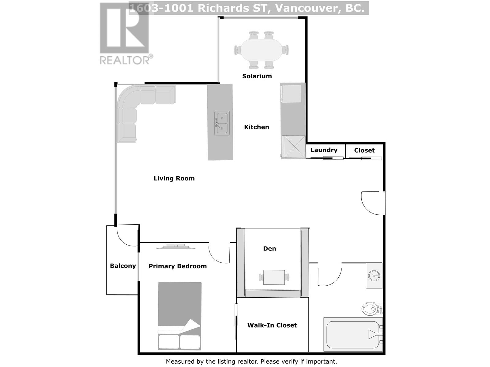 1603 1001 Richards Street, Vancouver, British Columbia  V6B 1J6 - Photo 3 - R2816389