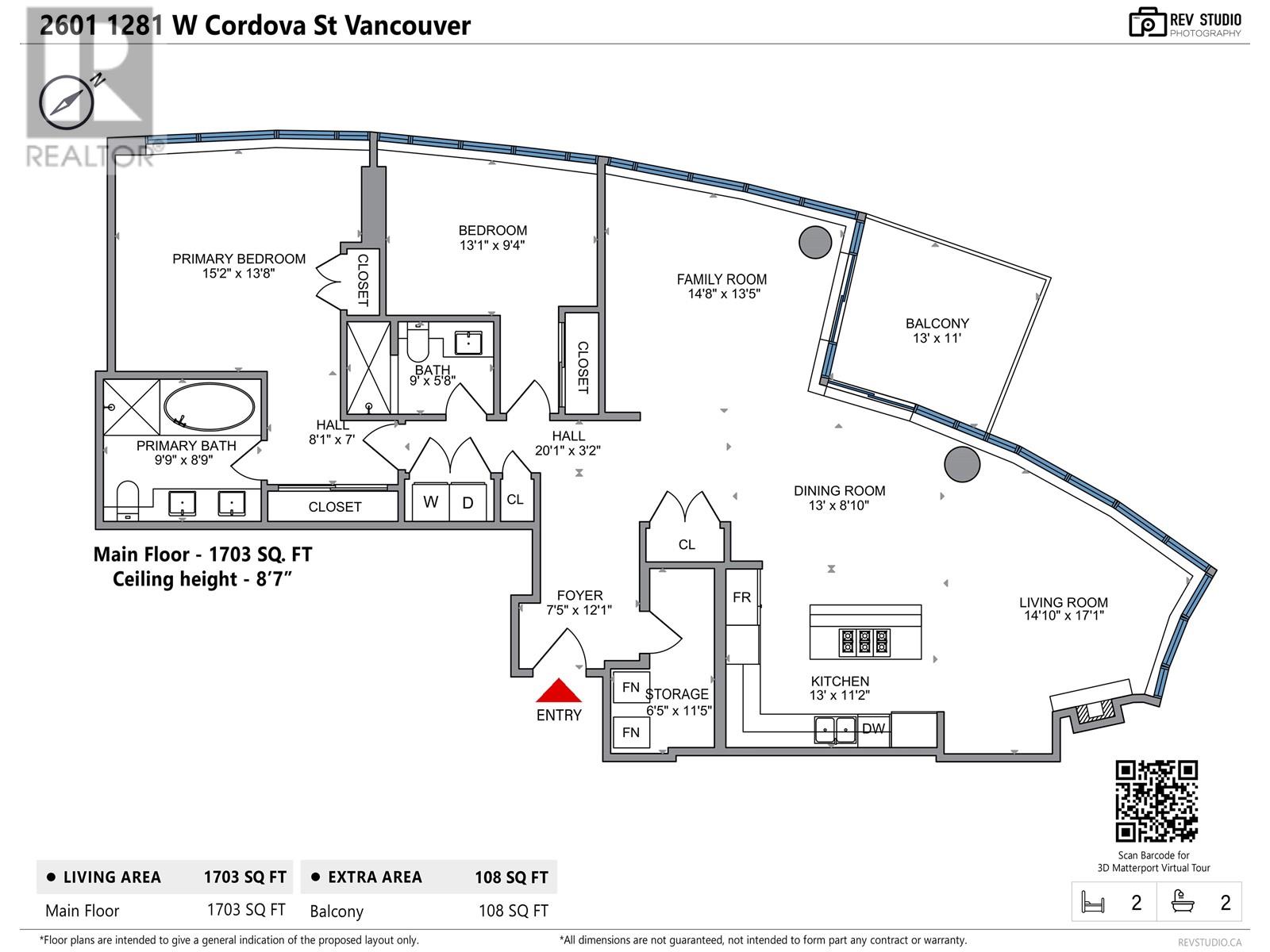 2601 1281 W Cordova Street, Vancouver, British Columbia  V6C 3R5 - Photo 14 - R2823549