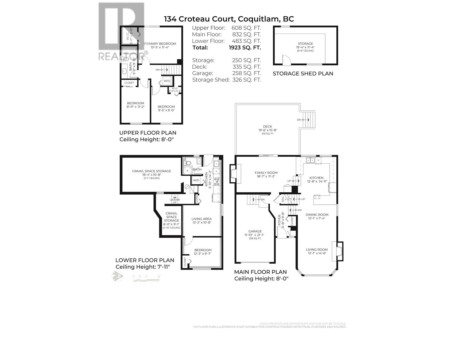 134 Croteau Court, Coquitlam, British Columbia  V3K 6E2 - Photo 38 - R2822221