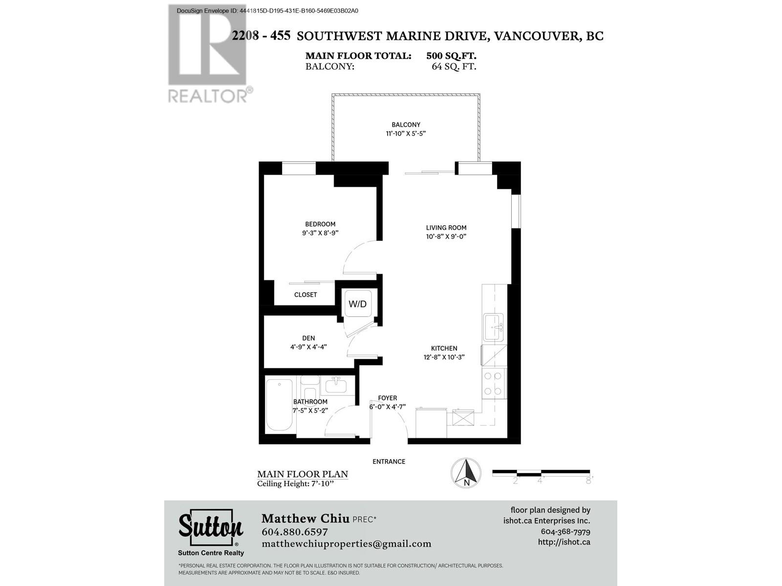 2208 455 Sw Marine Drive, Vancouver, British Columbia  V5X 0H3 - Photo 26 - R2822643