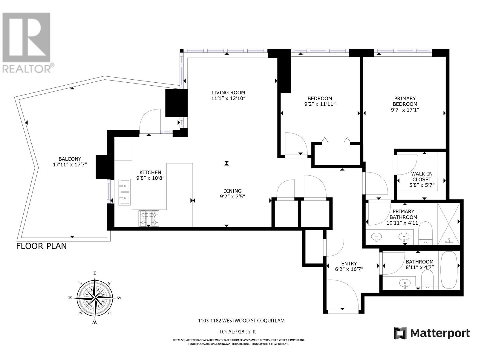 1103 1182 Westwood Street, Coquitlam, British Columbia  V3B 2P7 - Photo 40 - R2823982