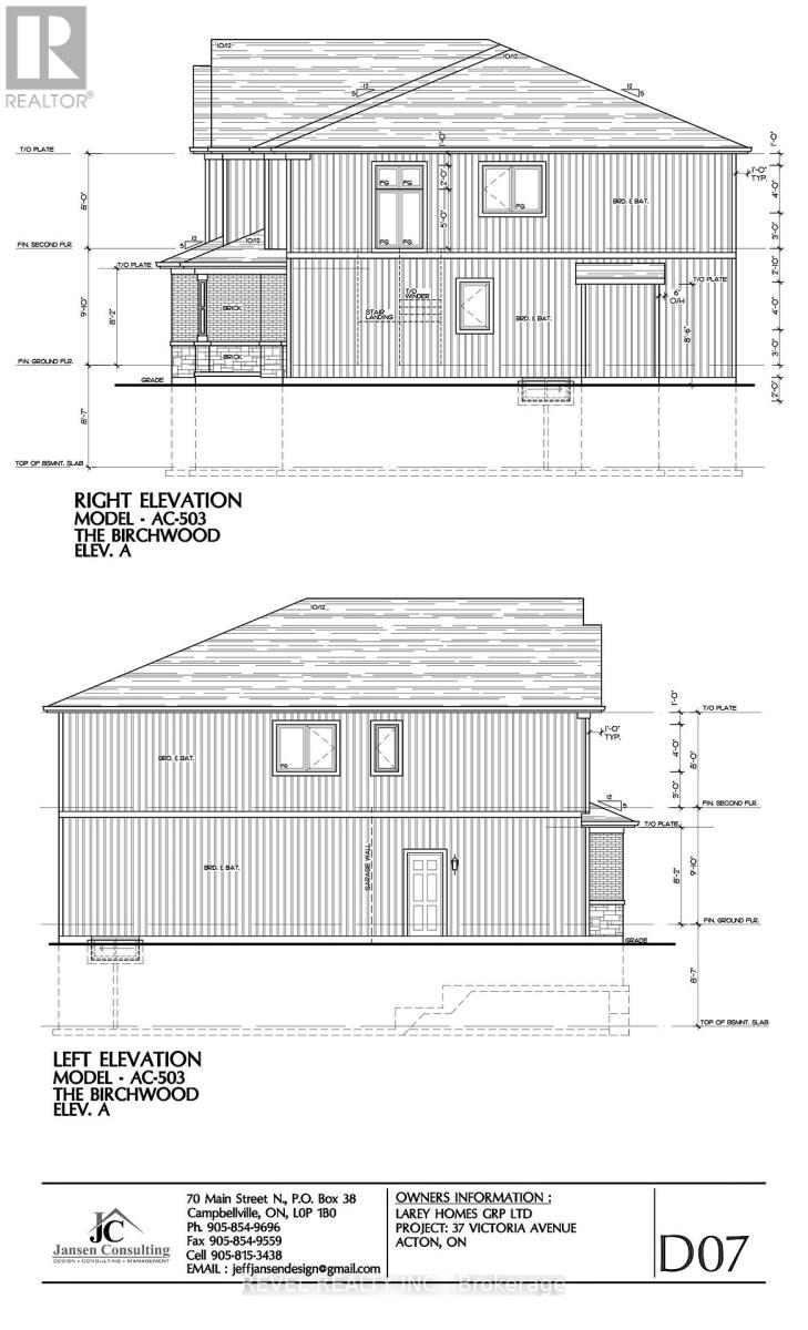 Lot 16 - 37 Victoria Avenue, Halton Hills, Ontario  L7G 3N5 - Photo 9 - W7211104