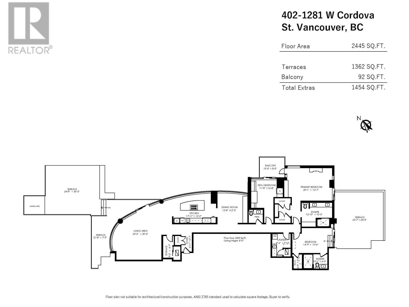 402 1281 W Cordova Street, Vancouver, British Columbia  V6C 3R5 - Photo 40 - R2823457