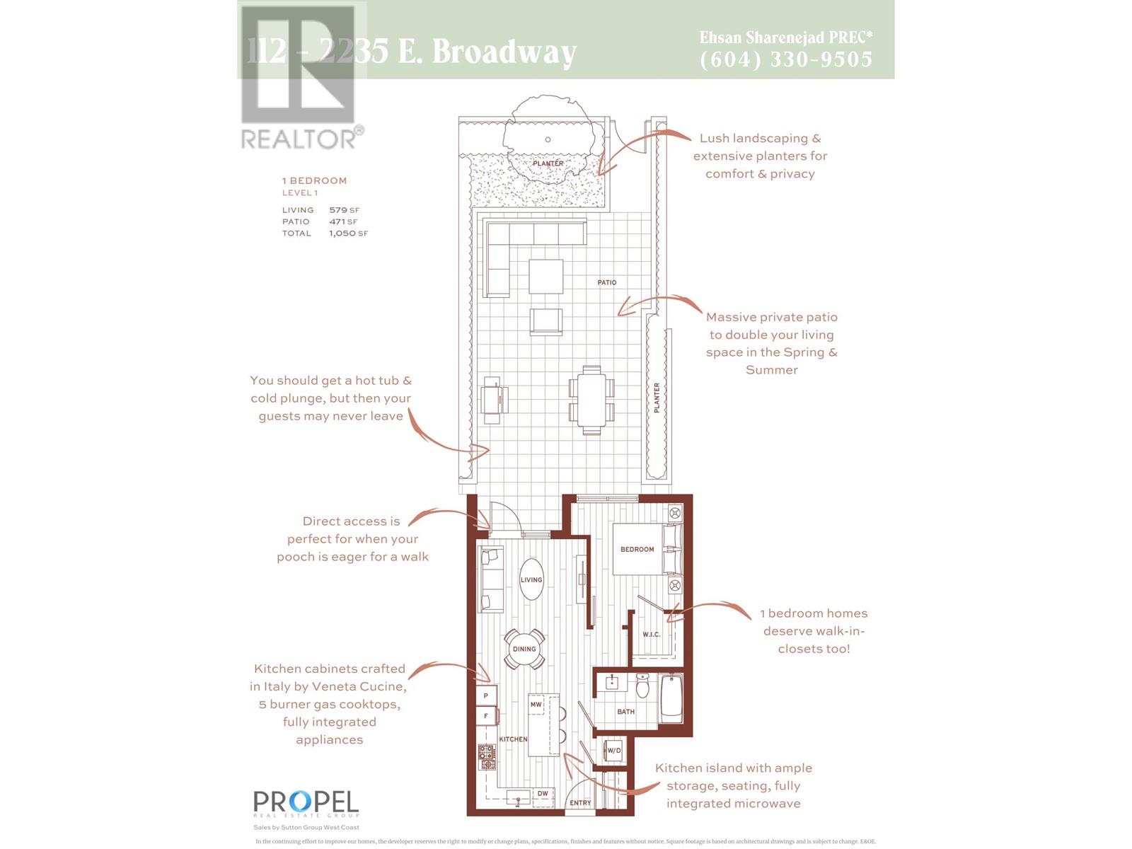112 2235 E Broadway, Vancouver, British Columbia  V5N 1W8 - Photo 2 - R2824131