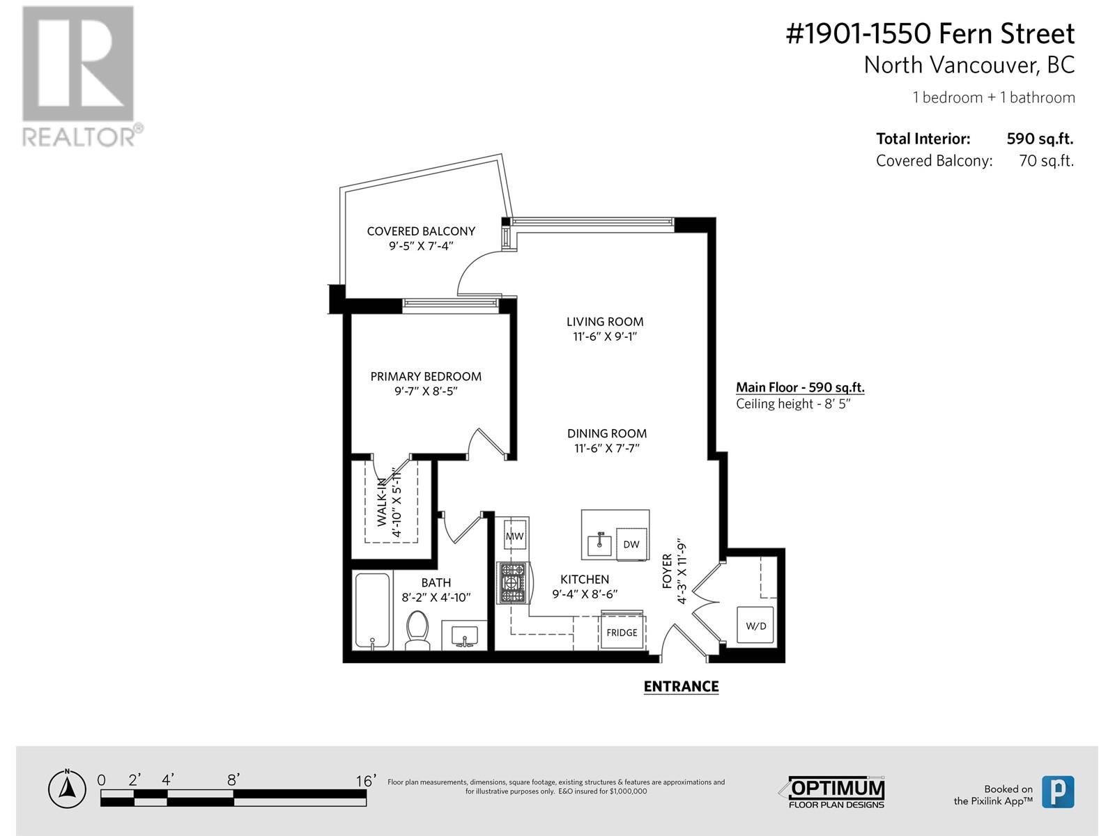 1901 1550 Fern Street, North Vancouver, British Columbia  V7J 0A9 - Photo 27 - R2824386