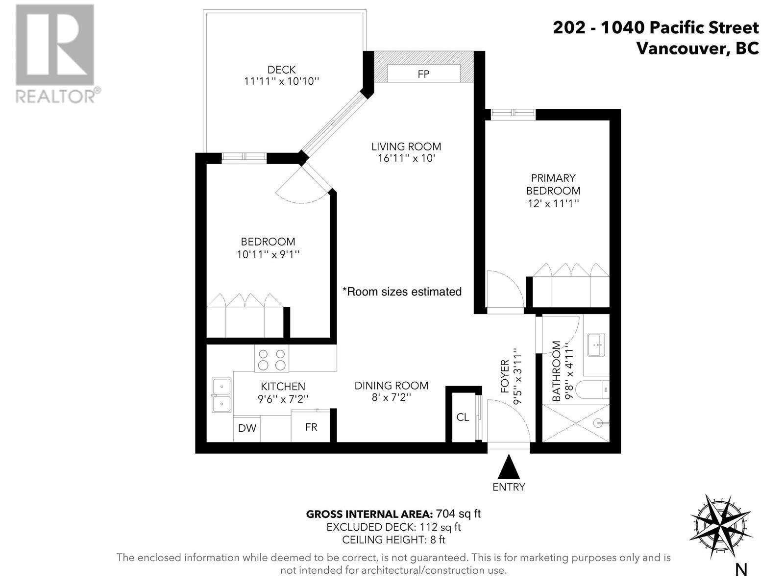 202 1040 Pacific Street, Vancouver, British Columbia  V6E 4C1 - Photo 20 - R2823678