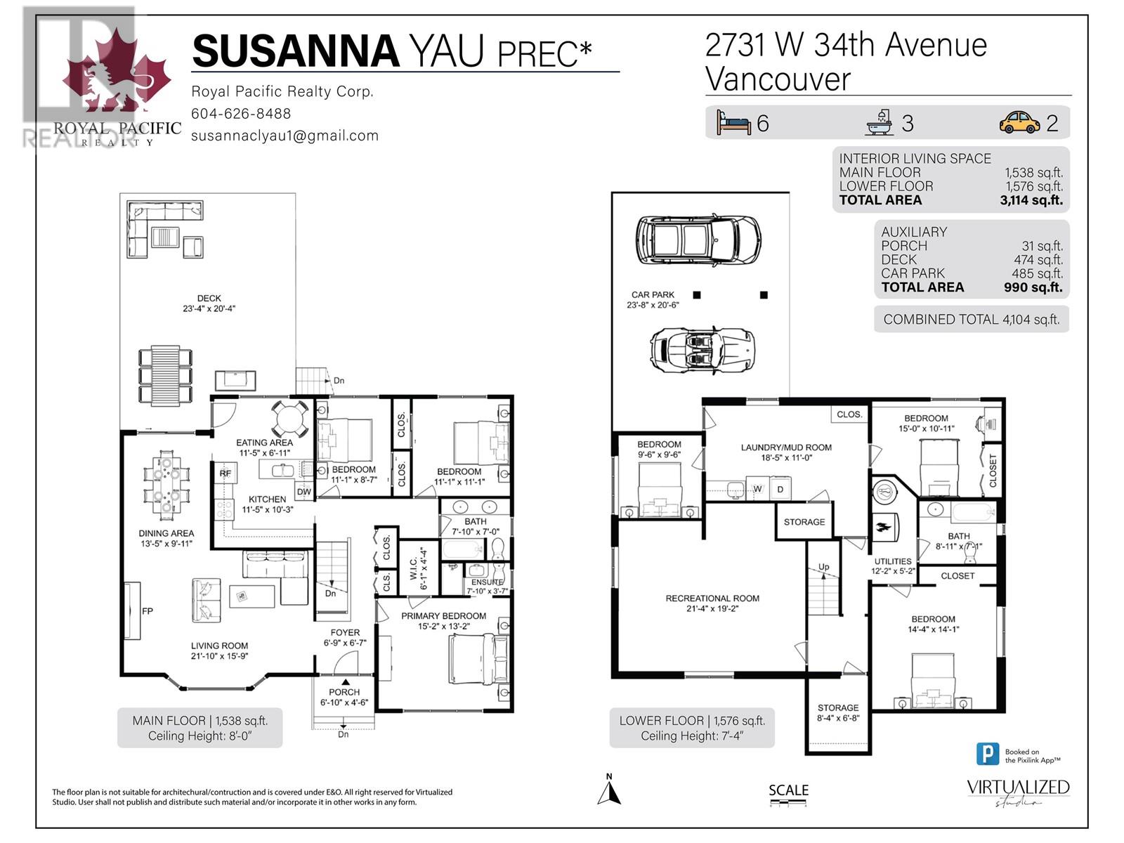 2731 W 34th Avenue, Vancouver, British Columbia  V6N 2J5 - Photo 2 - R2822872