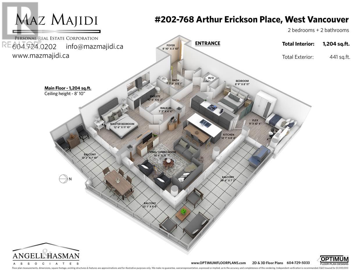 202 768 Arthur Erickson Place, West Vancouver, British Columbia  V7T 0B6 - Photo 11 - R2790023