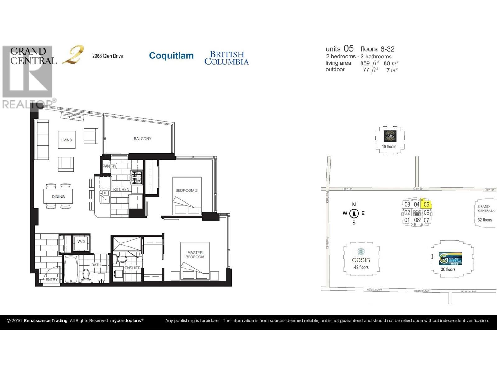 805 2968 Glen Drive, Coquitlam, British Columbia  V3B 0C4 - Photo 11 - R2824797
