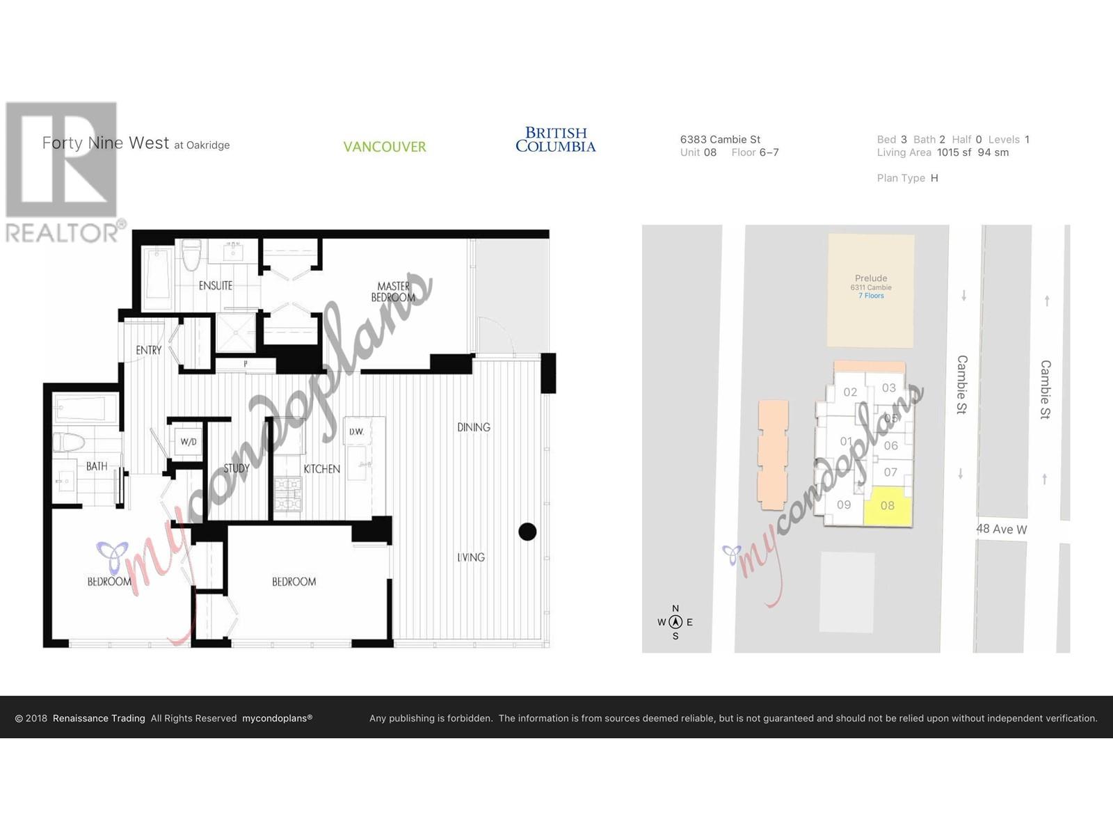 608 6383 Cambie Street, Vancouver, British Columbia  V5Z 0G7 - Photo 35 - R2825017