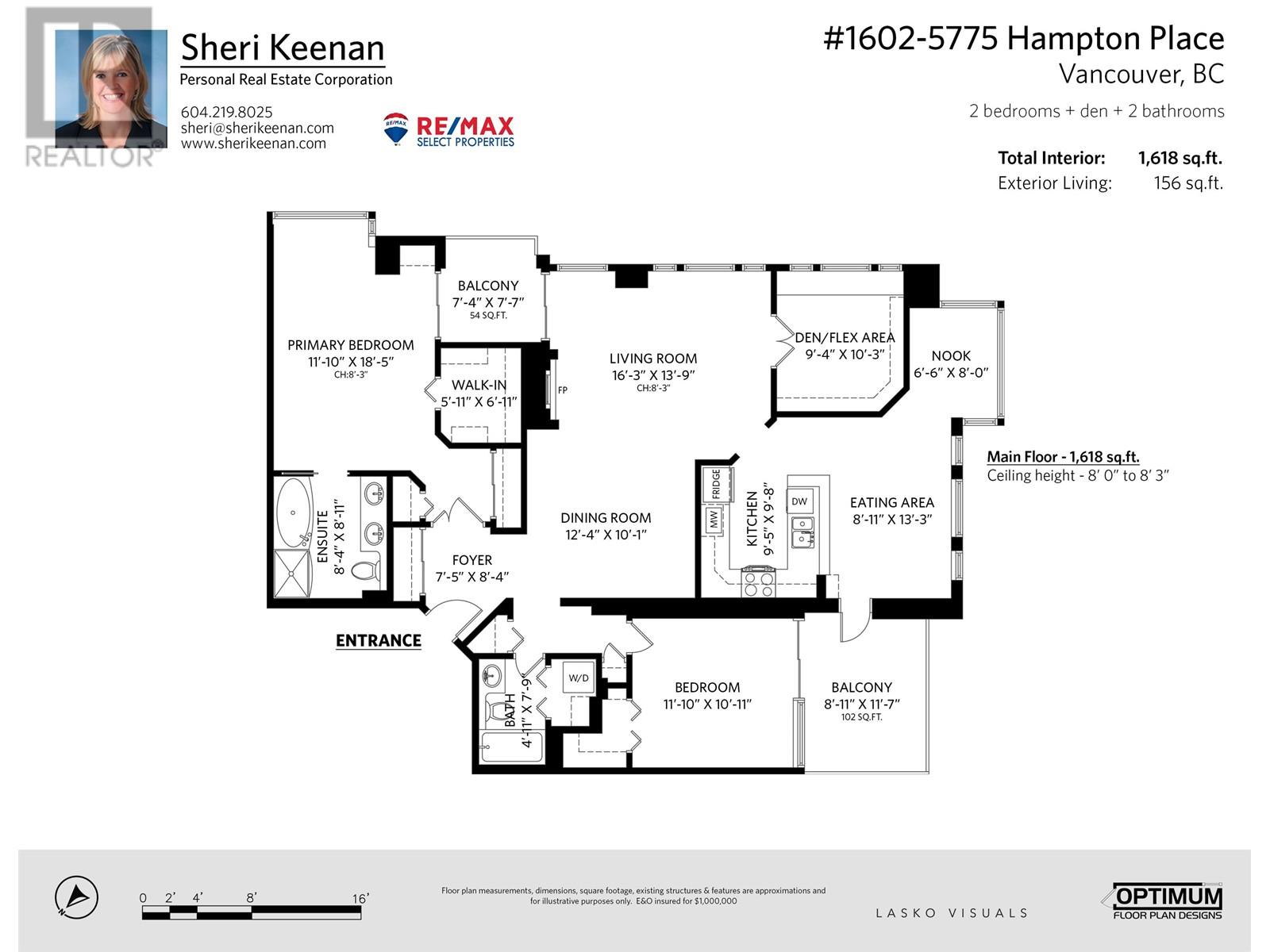 1602 5775 Hampton Place, Vancouver, British Columbia  V6T 2G6 - Photo 35 - R2825260