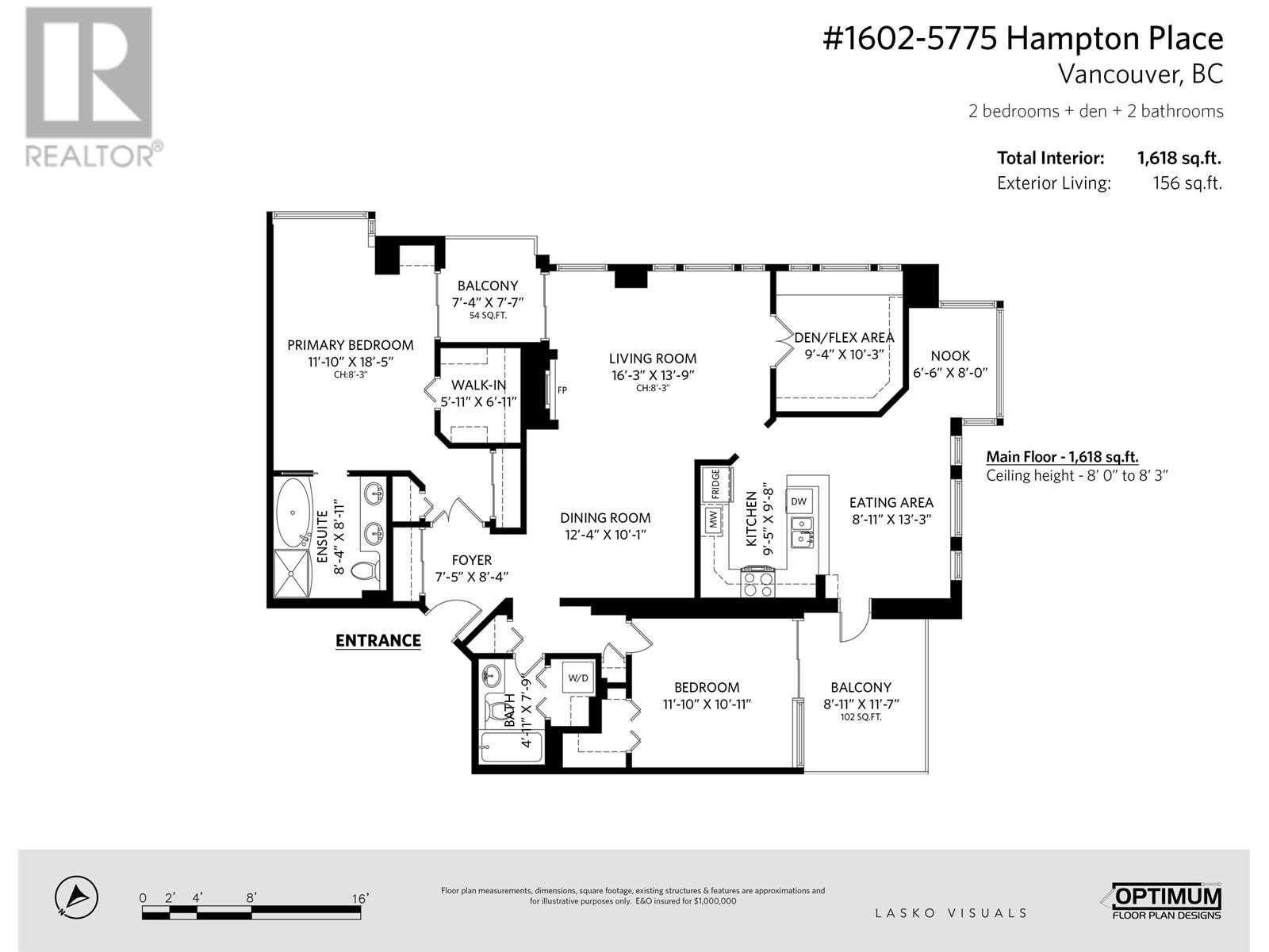 1602 5775 Hampton Place, Vancouver, British Columbia  V6T 2G6 - Photo 36 - R2825260