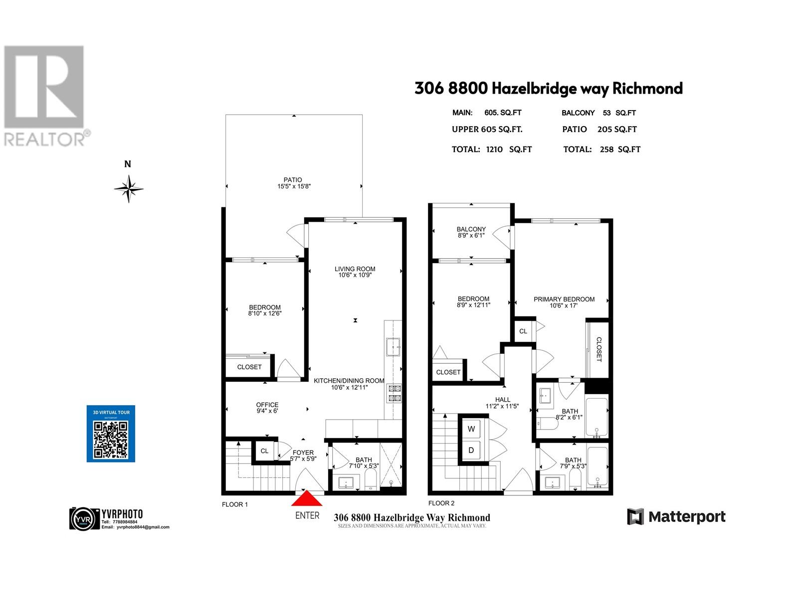 306 8800 Hazelbridge Way, Richmond, British Columbia  V6X 0S3 - Photo 30 - R2823801
