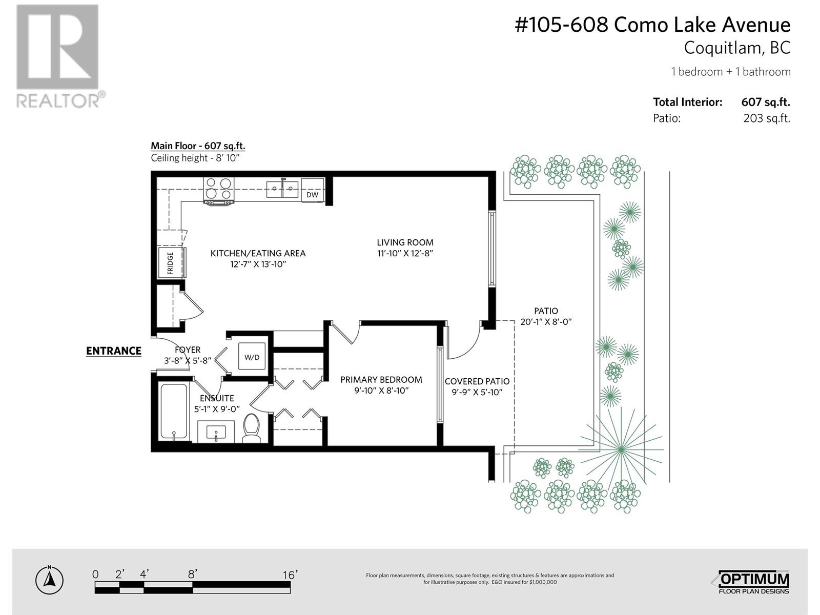 105 608 Como Lake Avenue, Coquitlam, British Columbia  V3J 0B2 - Photo 20 - R2824935