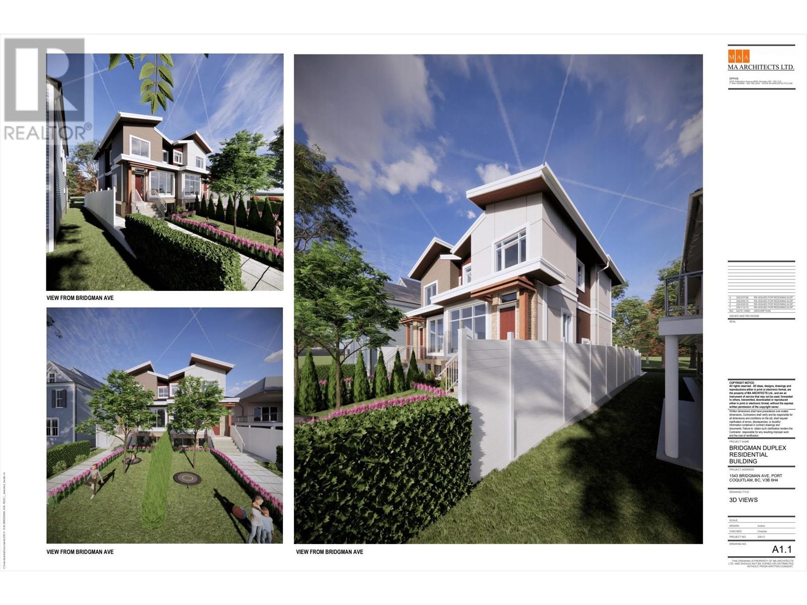 1543 BRIDGMAN AVENUE, port coquitlam, British Columbia