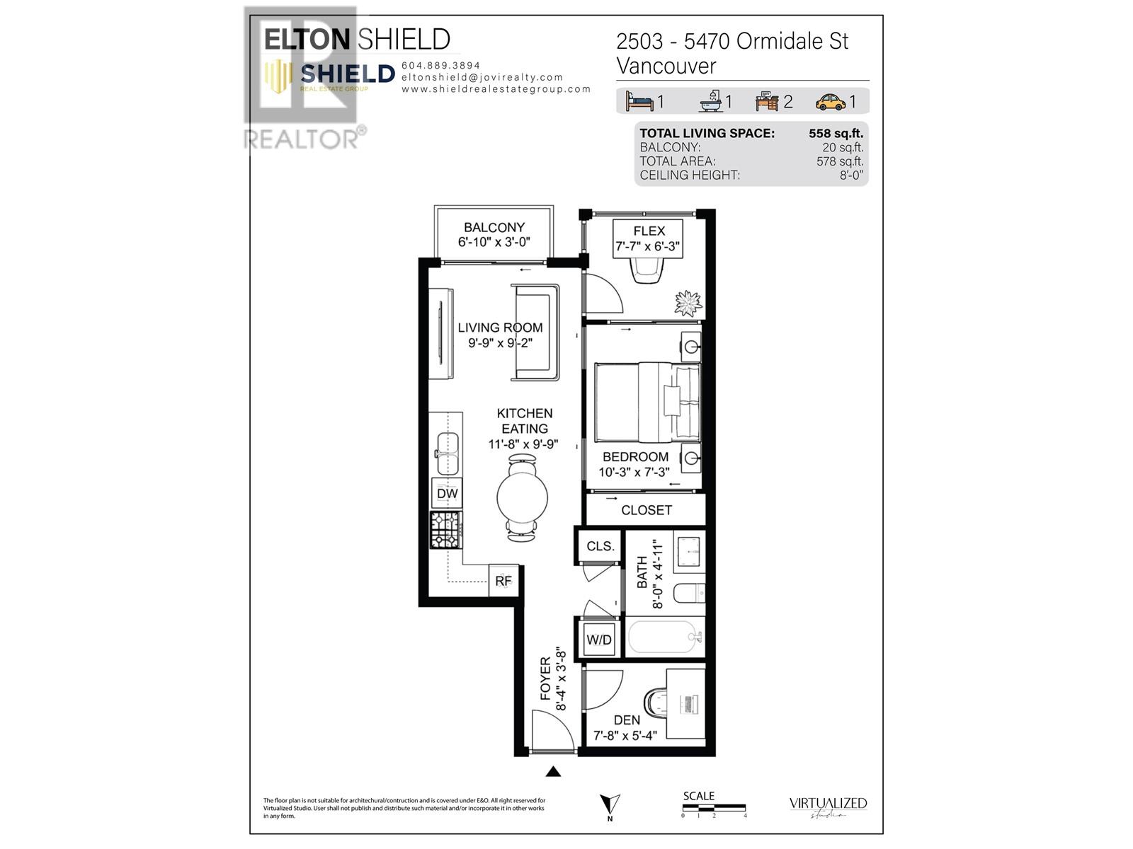 2503 5470 Ormidale Street, Vancouver, British Columbia  V5R 0G6 - Photo 21 - R2824646