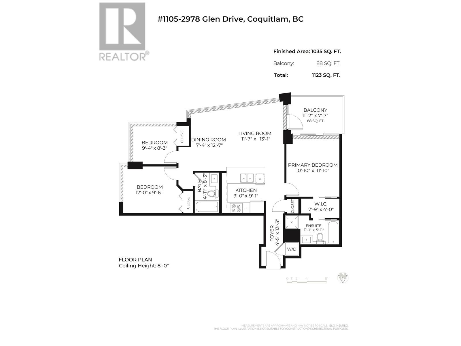 1105 2978 Glen Drive, Coquitlam, British Columbia  V3B 0C3 - Photo 16 - R2824953
