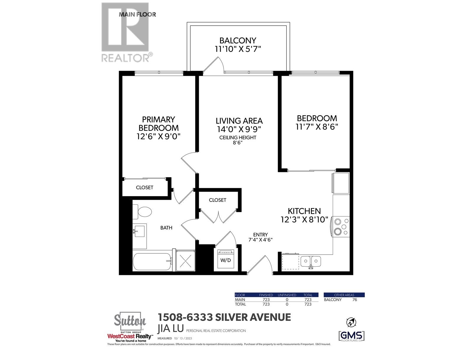 1508 6333 Silver Avenue, Burnaby, British Columbia  V5H 0C3 - Photo 10 - R2824521