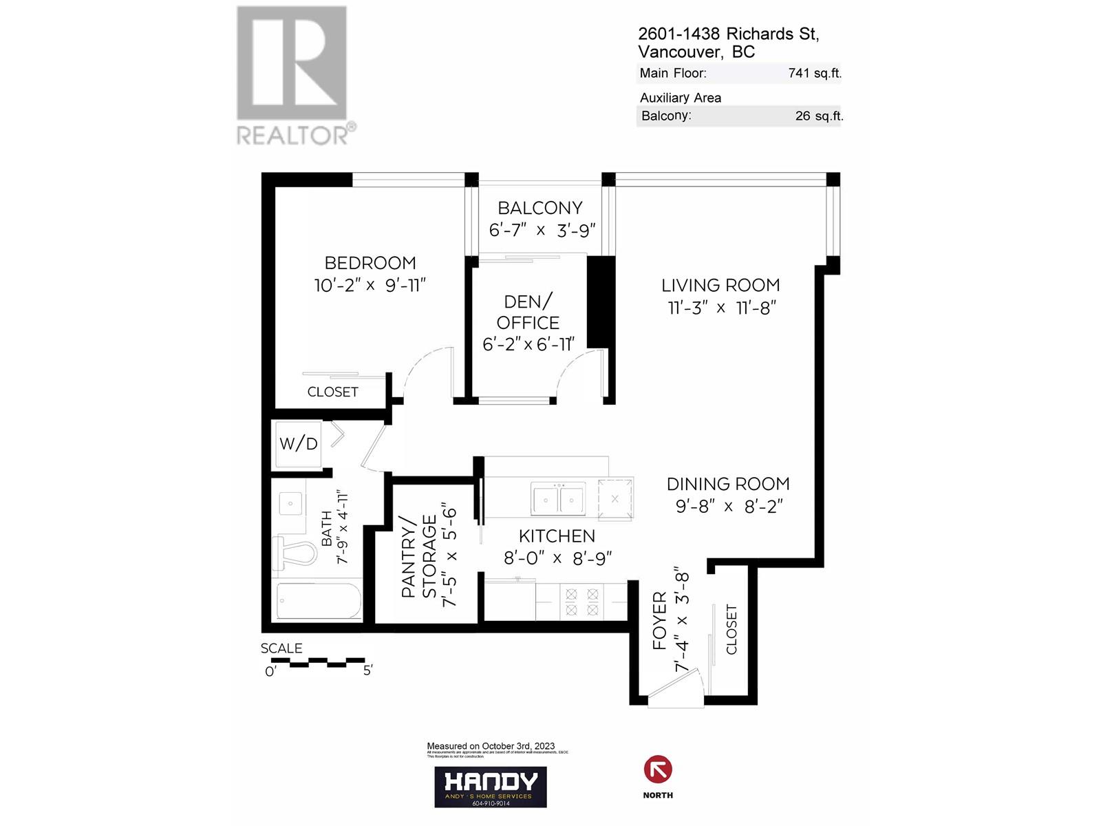 2601 1438 Richards Street, Vancouver, British Columbia  V6Z 3B8 - Photo 22 - R2825204