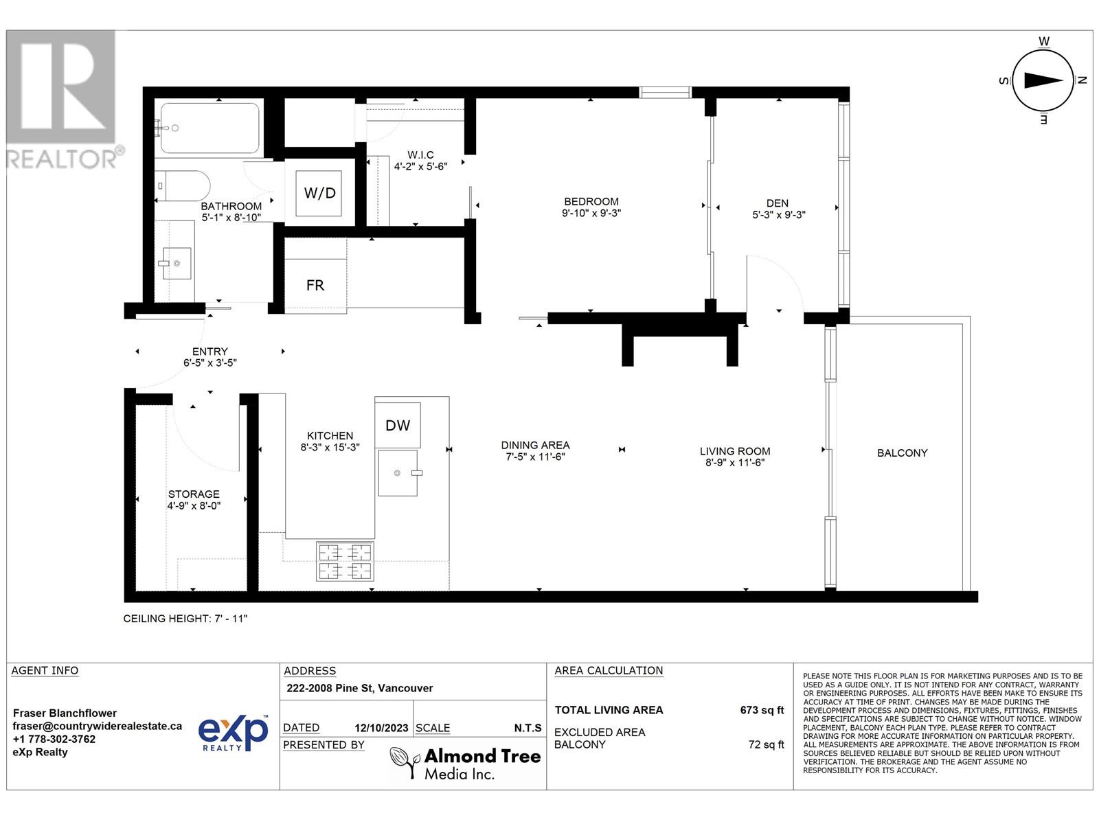 222 2008 Pine Street, Vancouver, British Columbia  V6J 0B8 - Photo 29 - R2825839
