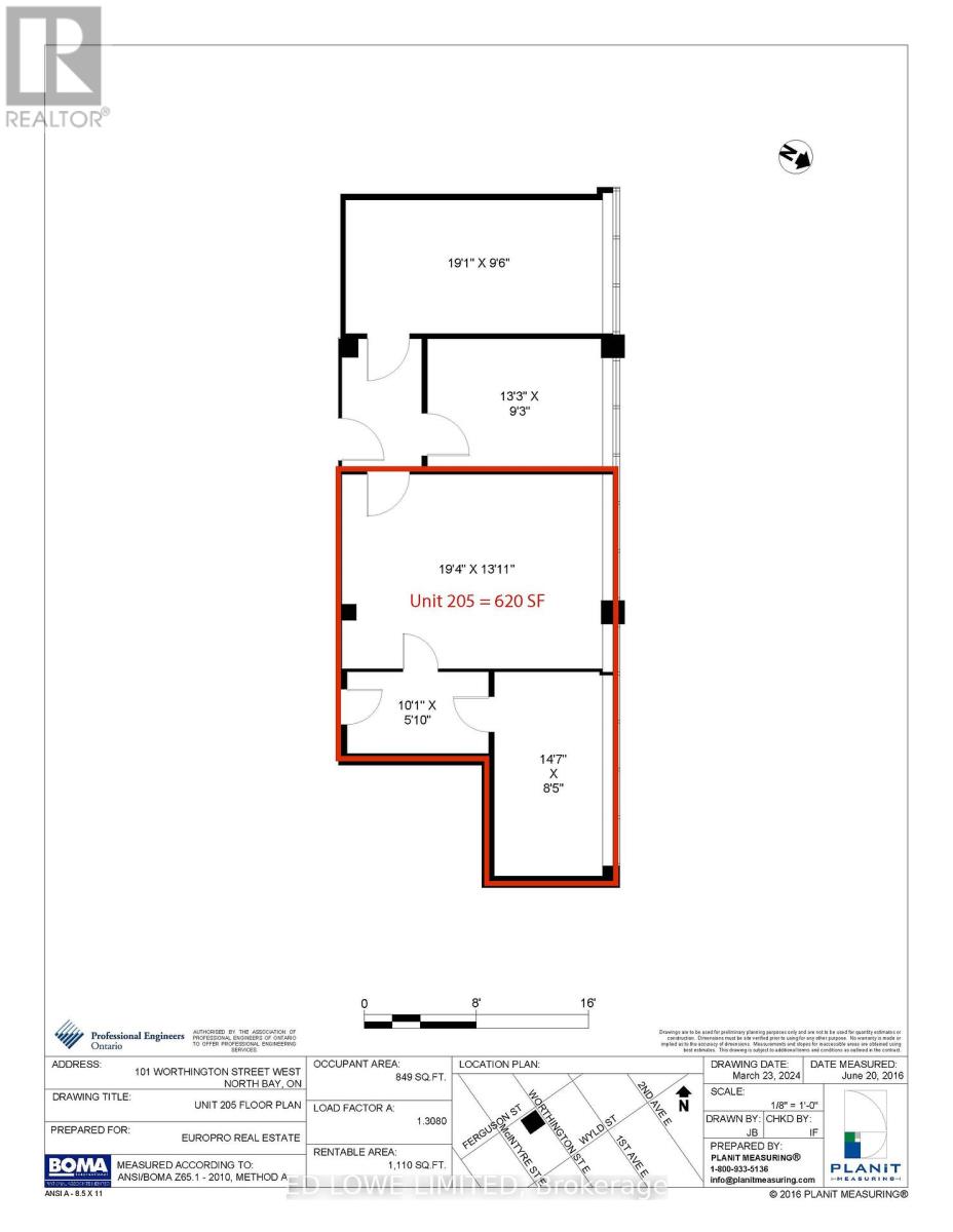 #205 -101 Worthington St E, North Bay, Ontario  P1B 1G5 - Photo 3 - X7229664