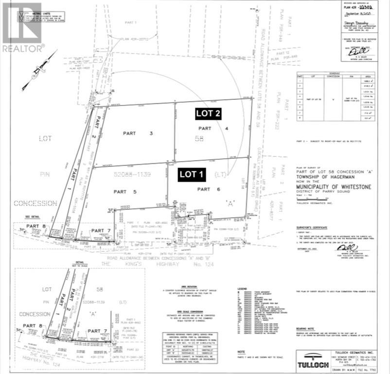 LOT 1 MOORE Drive, whitestone, Ontario