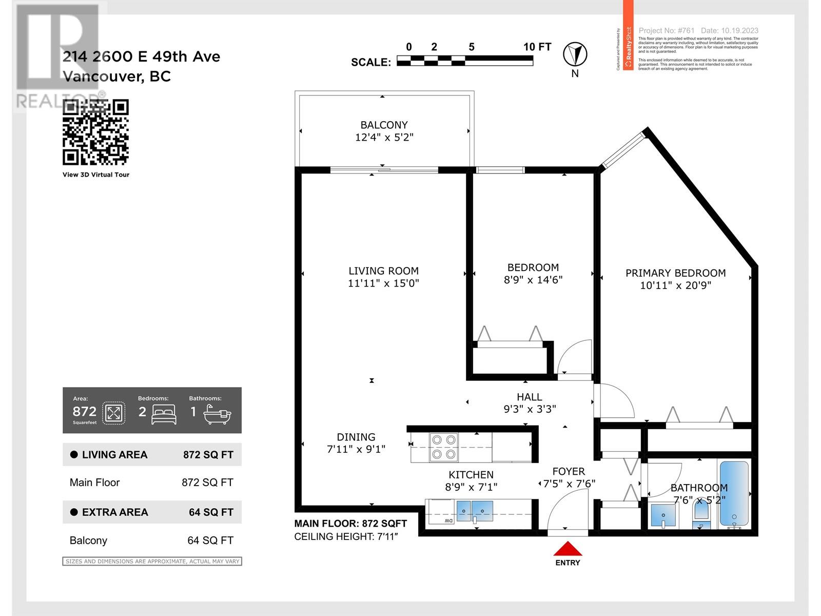 214 2600 E 49th Avenue, Vancouver, British Columbia  V5S 1J8 - Photo 24 - R2826125