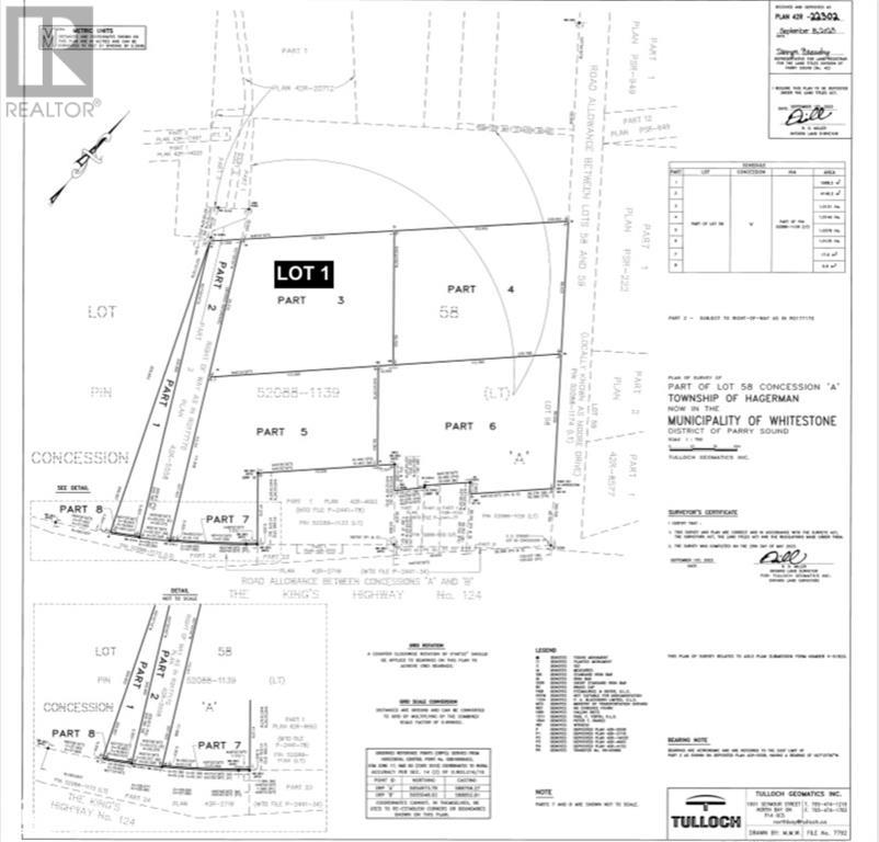 LOT 1 UNNAMED Road, whitestone, Ontario