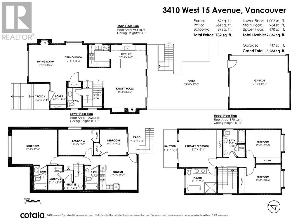 3410 W 15th Avenue, Vancouver, British Columbia  V6R 2Z1 - Photo 3 - R2825648