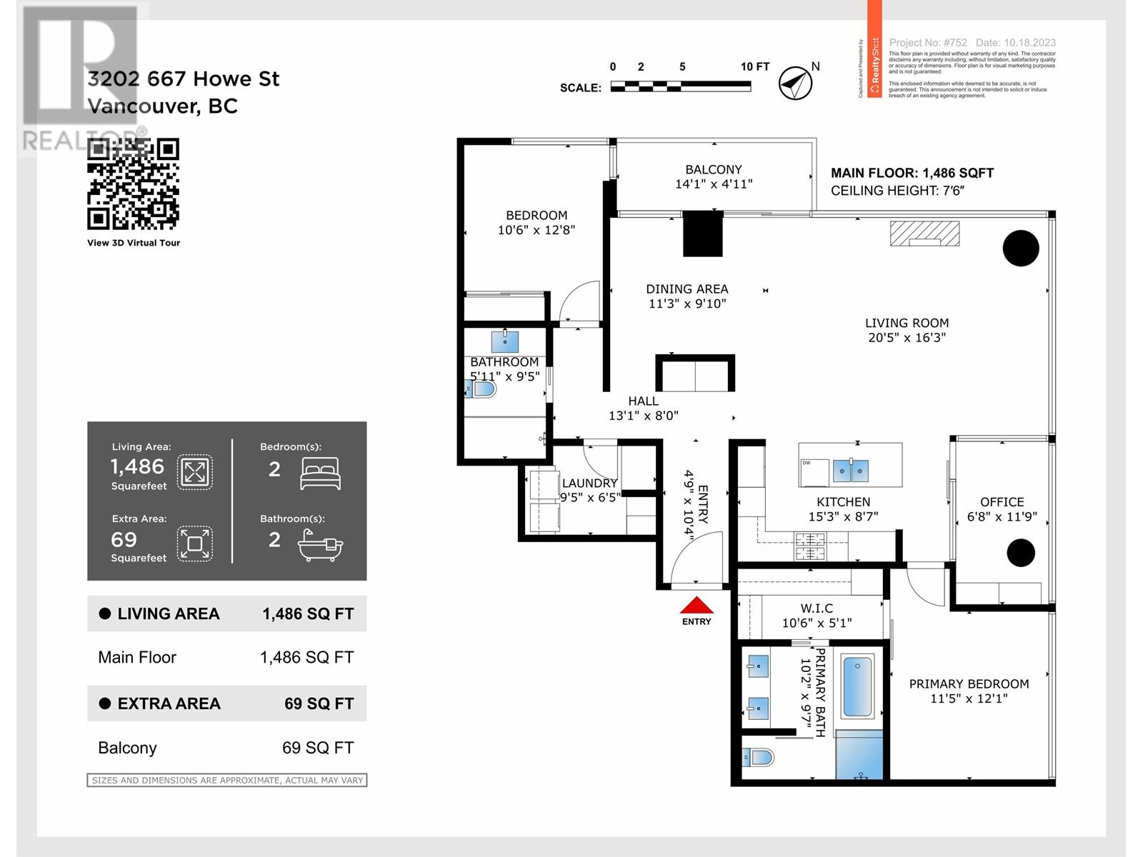 3202 667 Howe Street, Vancouver, British Columbia  V6C 0B5 - Photo 35 - R2826060