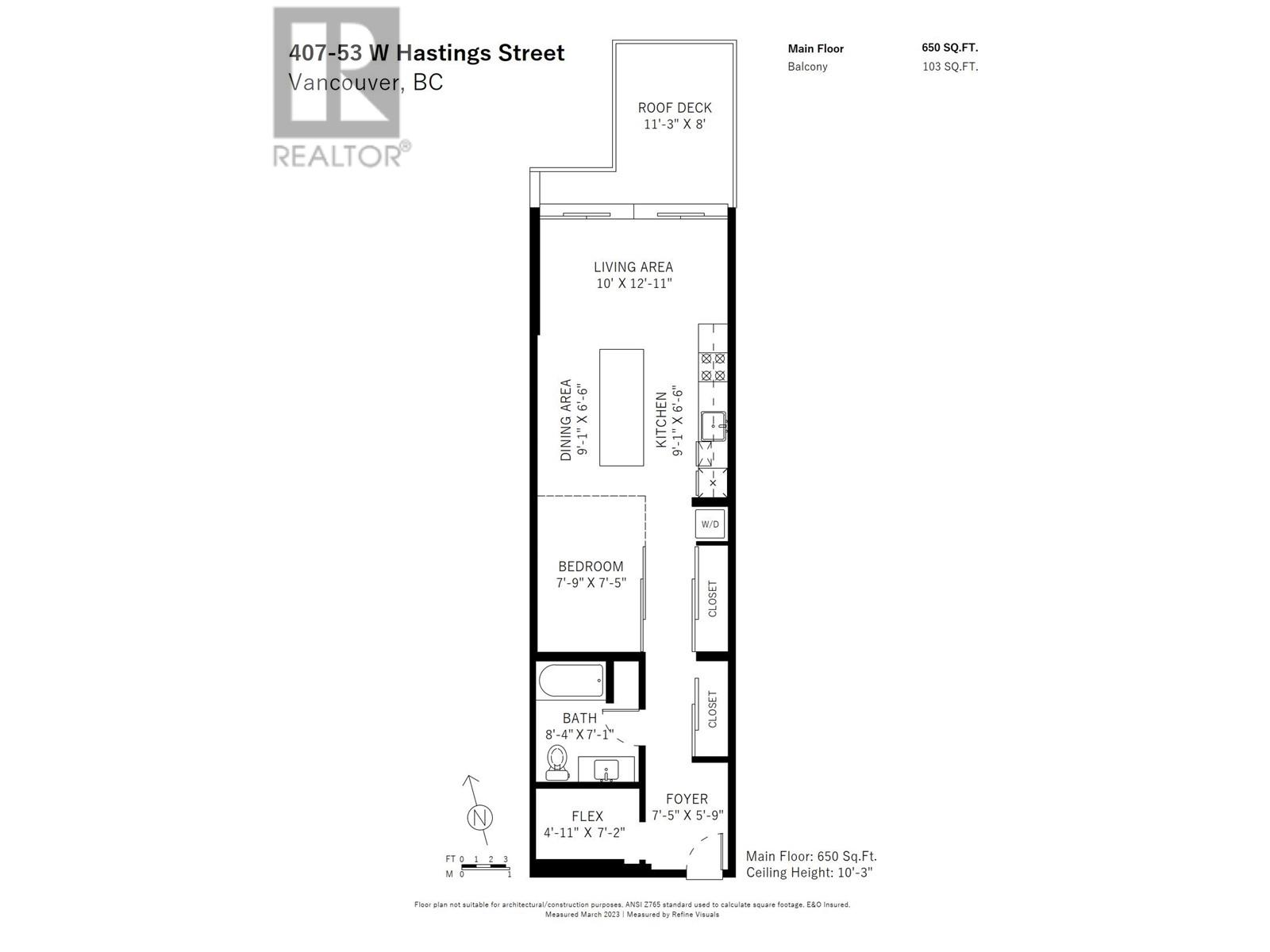 407 53 W Hastings Street, Vancouver, British Columbia  V6B 1G4 - Photo 11 - R2826114