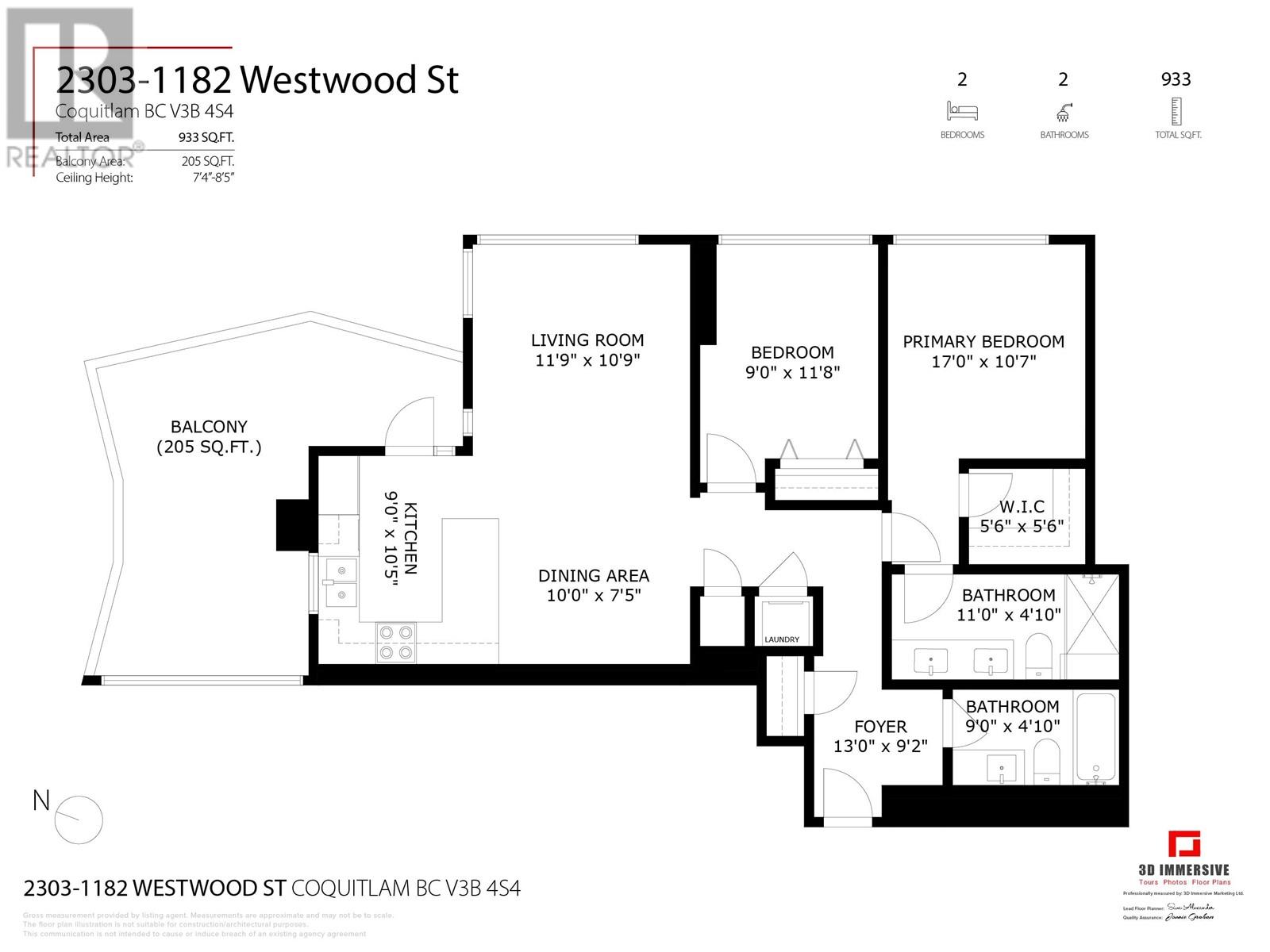 2303 1182 Westwood Street, Coquitlam, British Columbia  V3B 2P7 - Photo 40 - R2826701