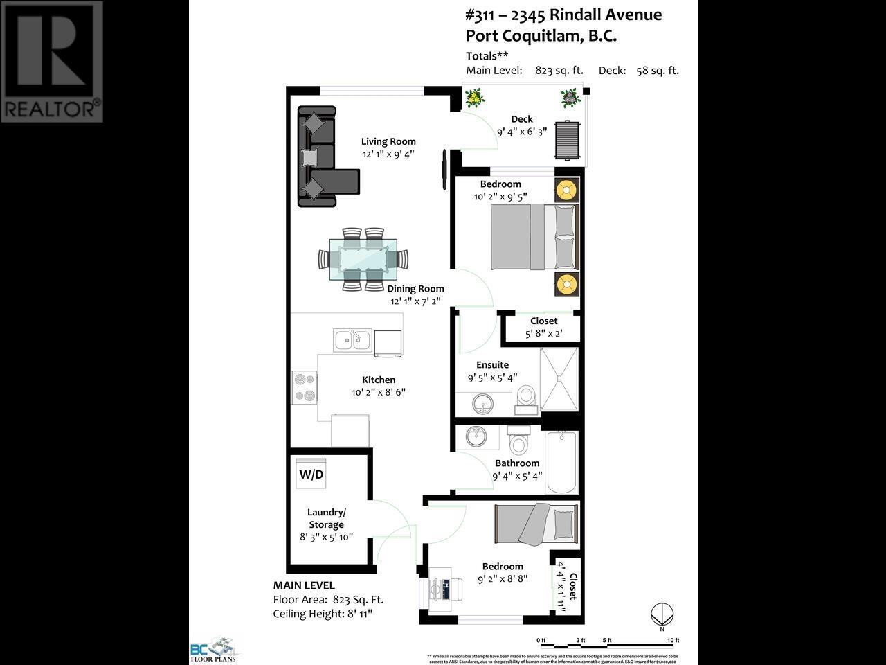311 2345 Rindall Avenue, Port Coquitlam, British Columbia  V3C 1V3 - Photo 28 - R2826845