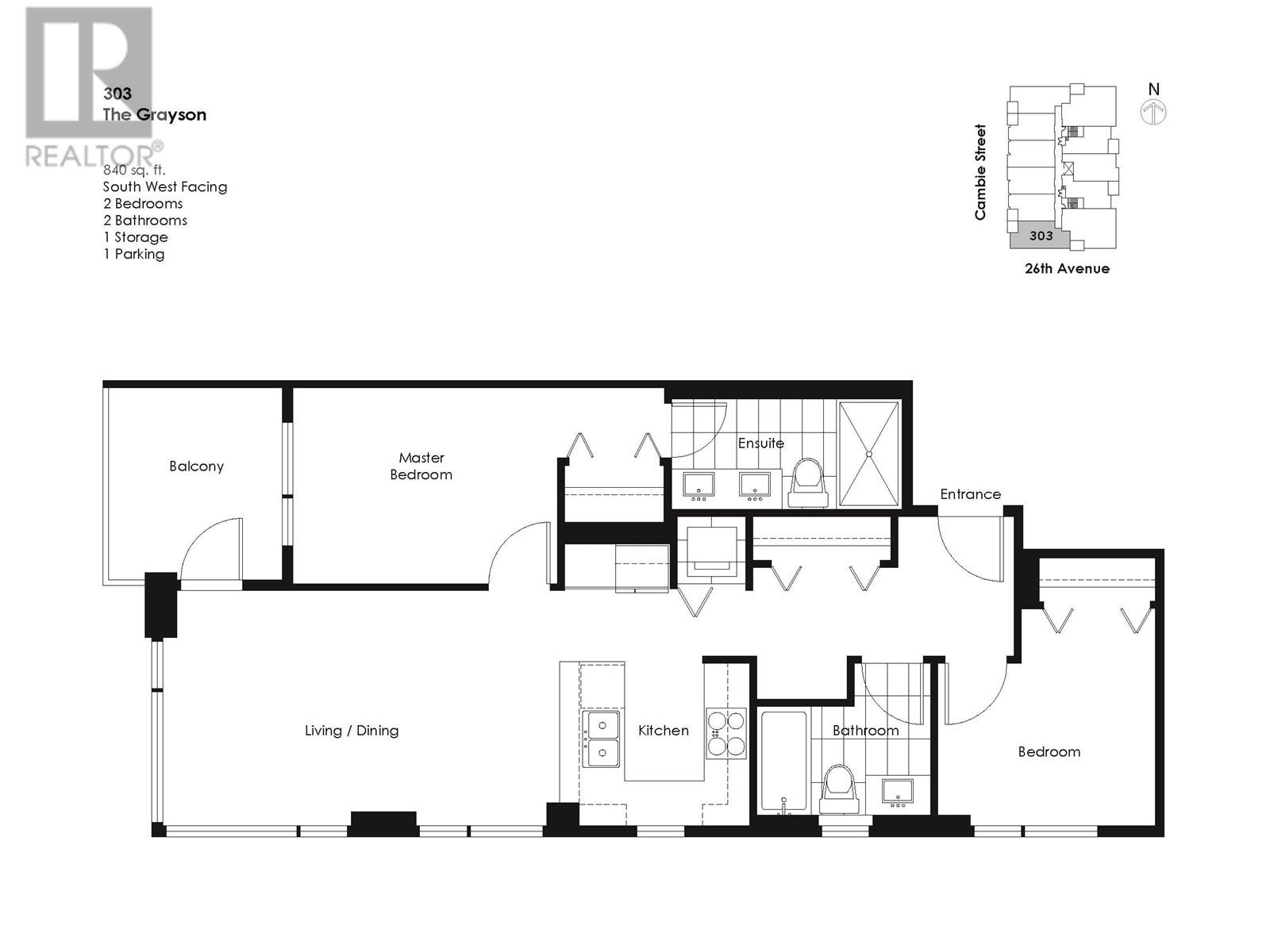 303 489 W 26th Avenue, Vancouver, British Columbia  V5Y 0M8 - Photo 31 - R2827002