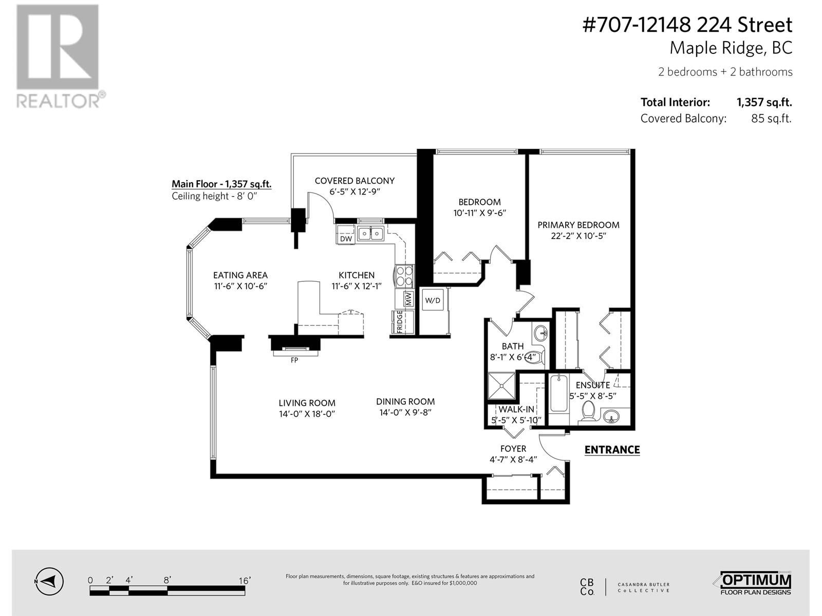 707 12148 224 Street, Maple Ridge, British Columbia  V2X 3N8 - Photo 2 - R2827076