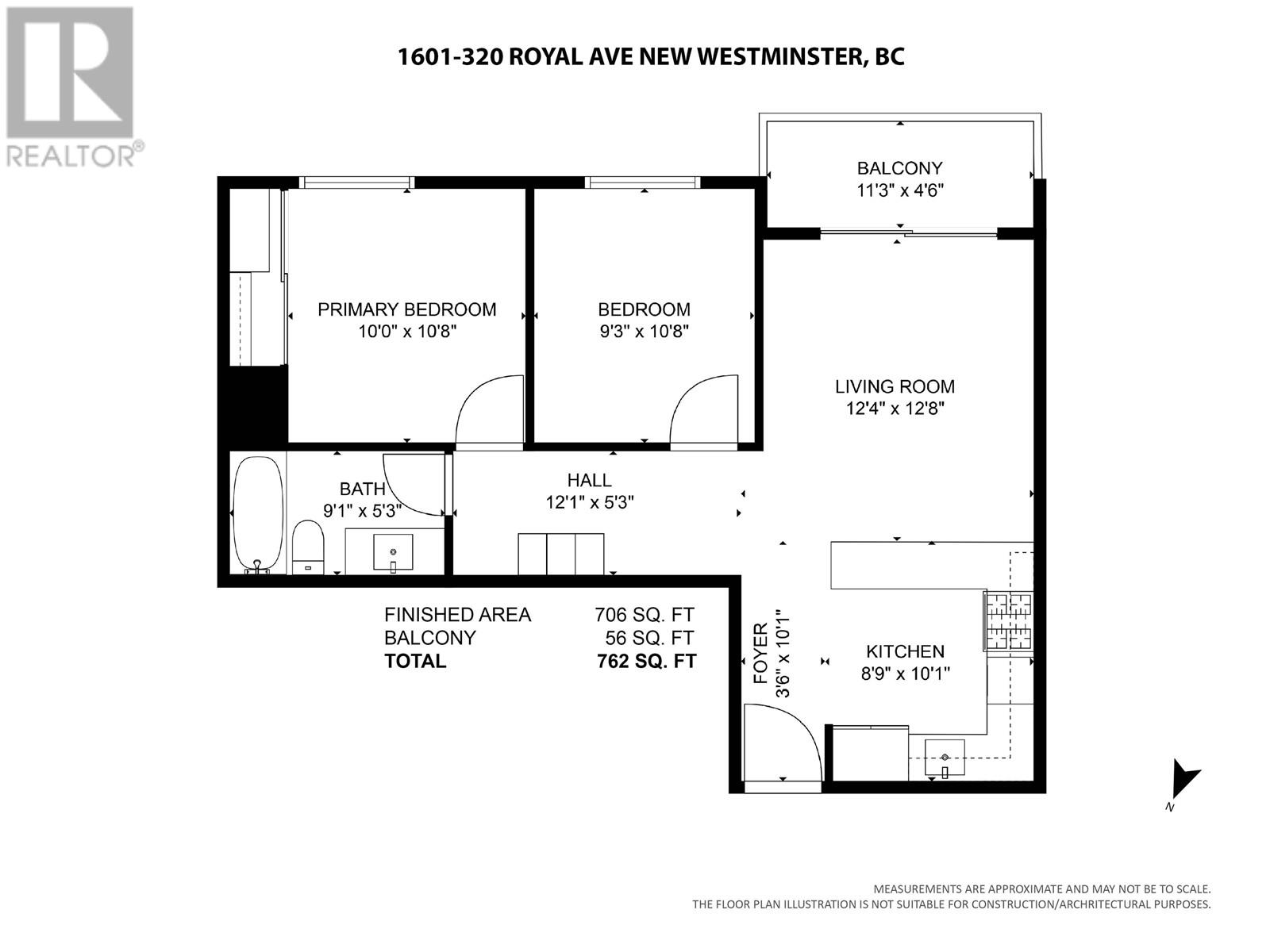 1601 320 Royal Avenue, New Westminster, British Columbia  V3L 5C6 - Photo 27 - R2822685
