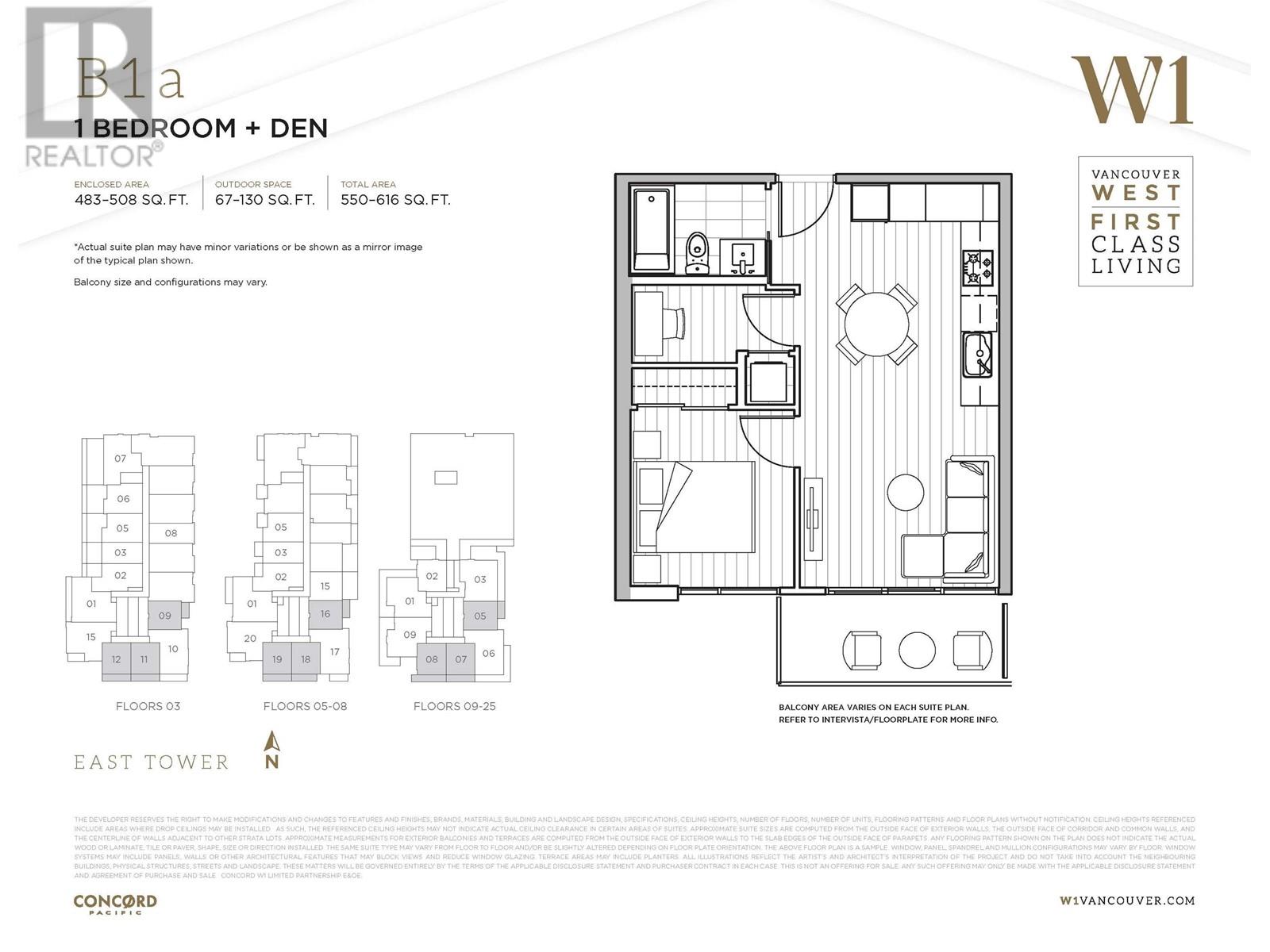 1908 433 Sw Marine Drive, Vancouver, British Columbia  V5X 0H5 - Photo 3 - R2822898