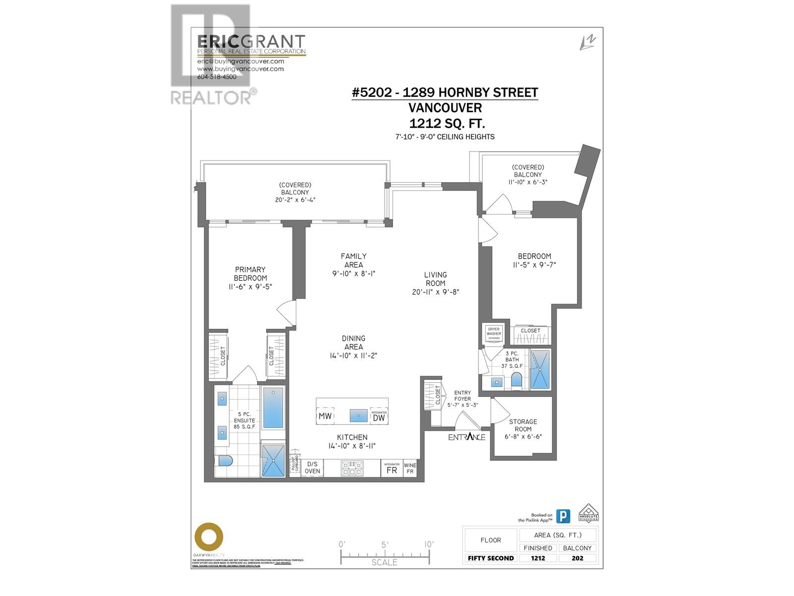 5205 1289 Hornby Street, Vancouver, British Columbia  V6Z 0G7 - Photo 36 - R2824206
