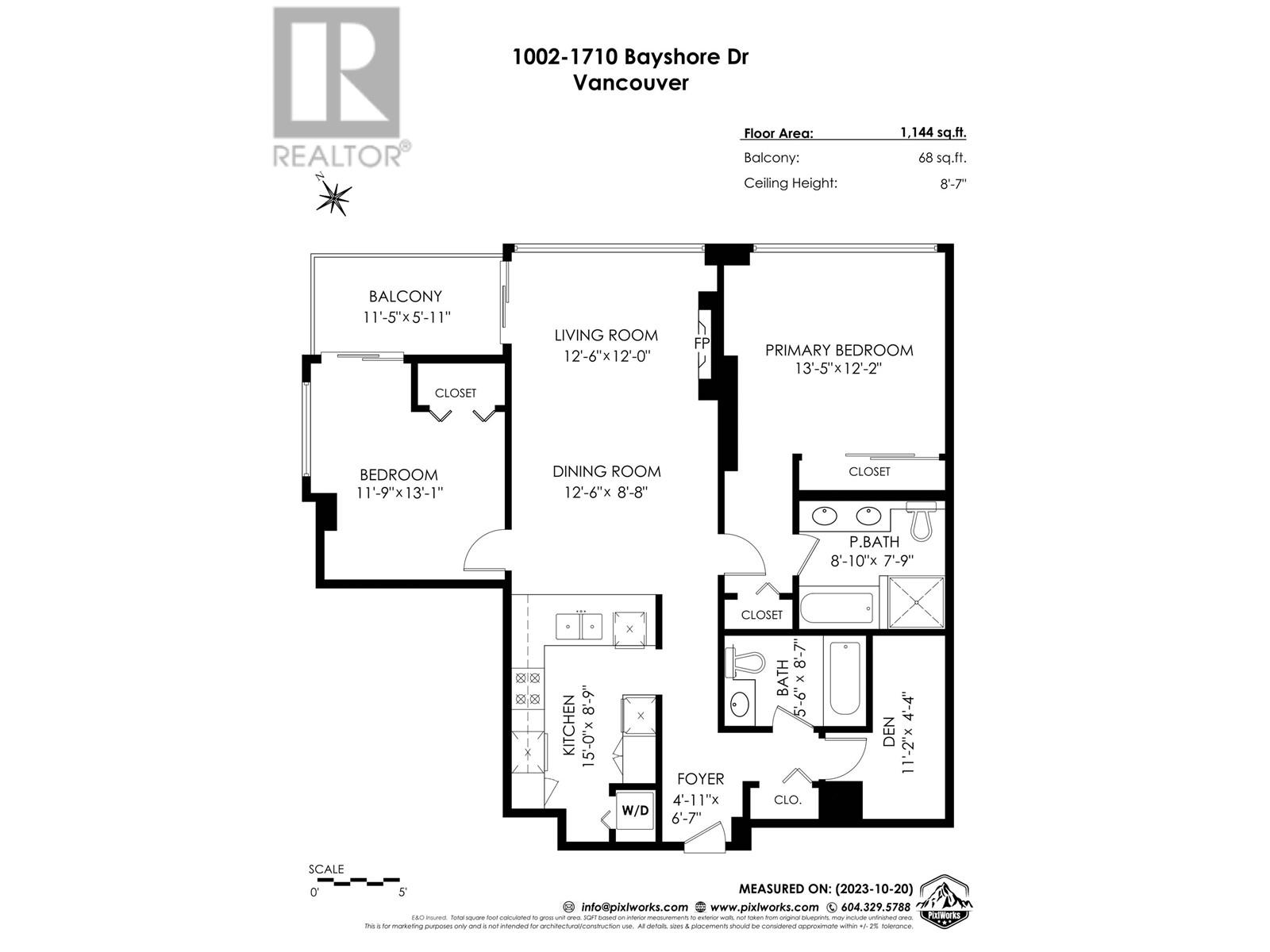 1002 1710 Bayshore Drive, Vancouver, British Columbia  V6G 3G4 - Photo 30 - R2827437