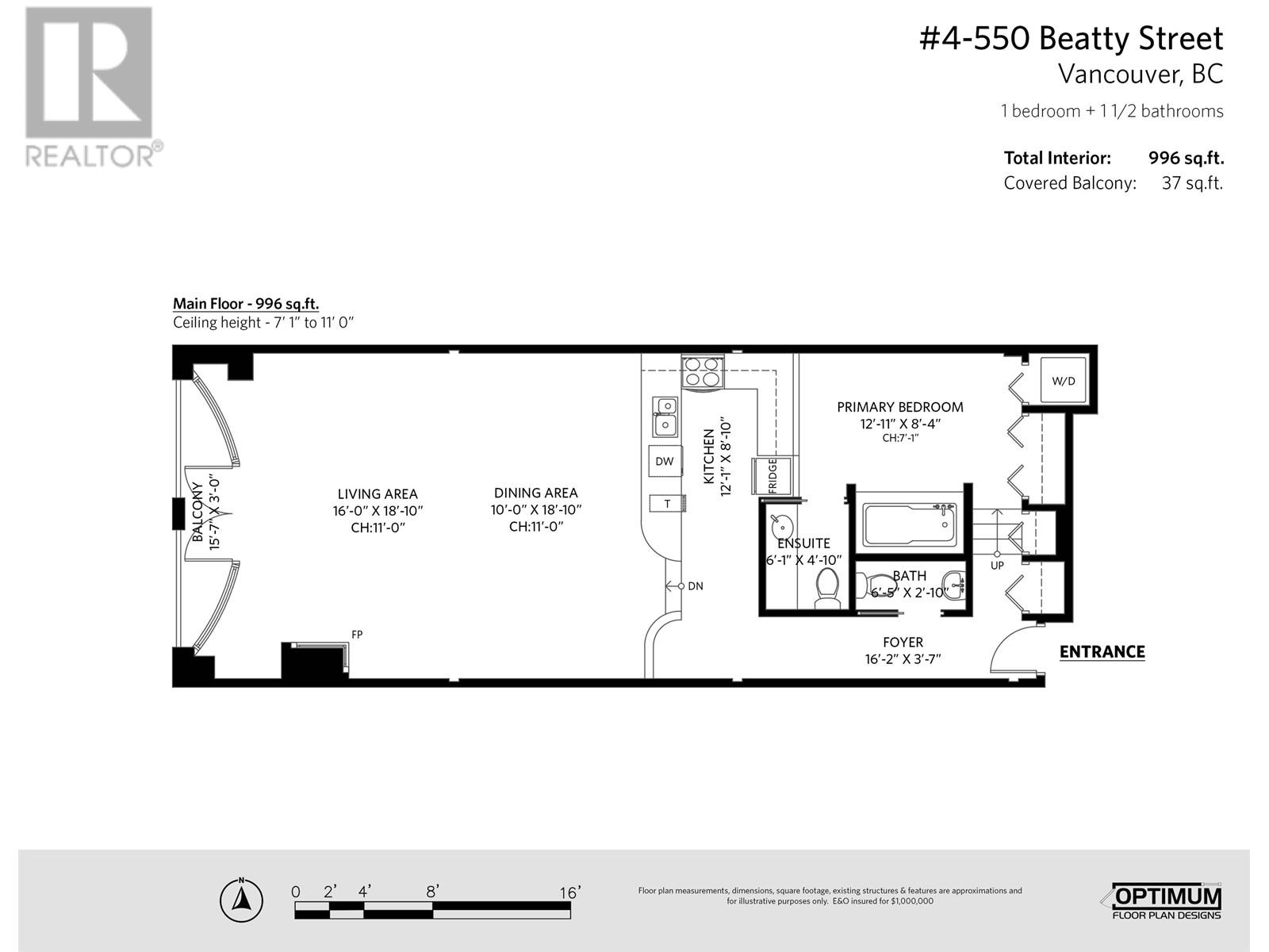 4-11 550 Beatty Street, Vancouver, British Columbia  V6B 2L3 - Photo 24 - R2827490