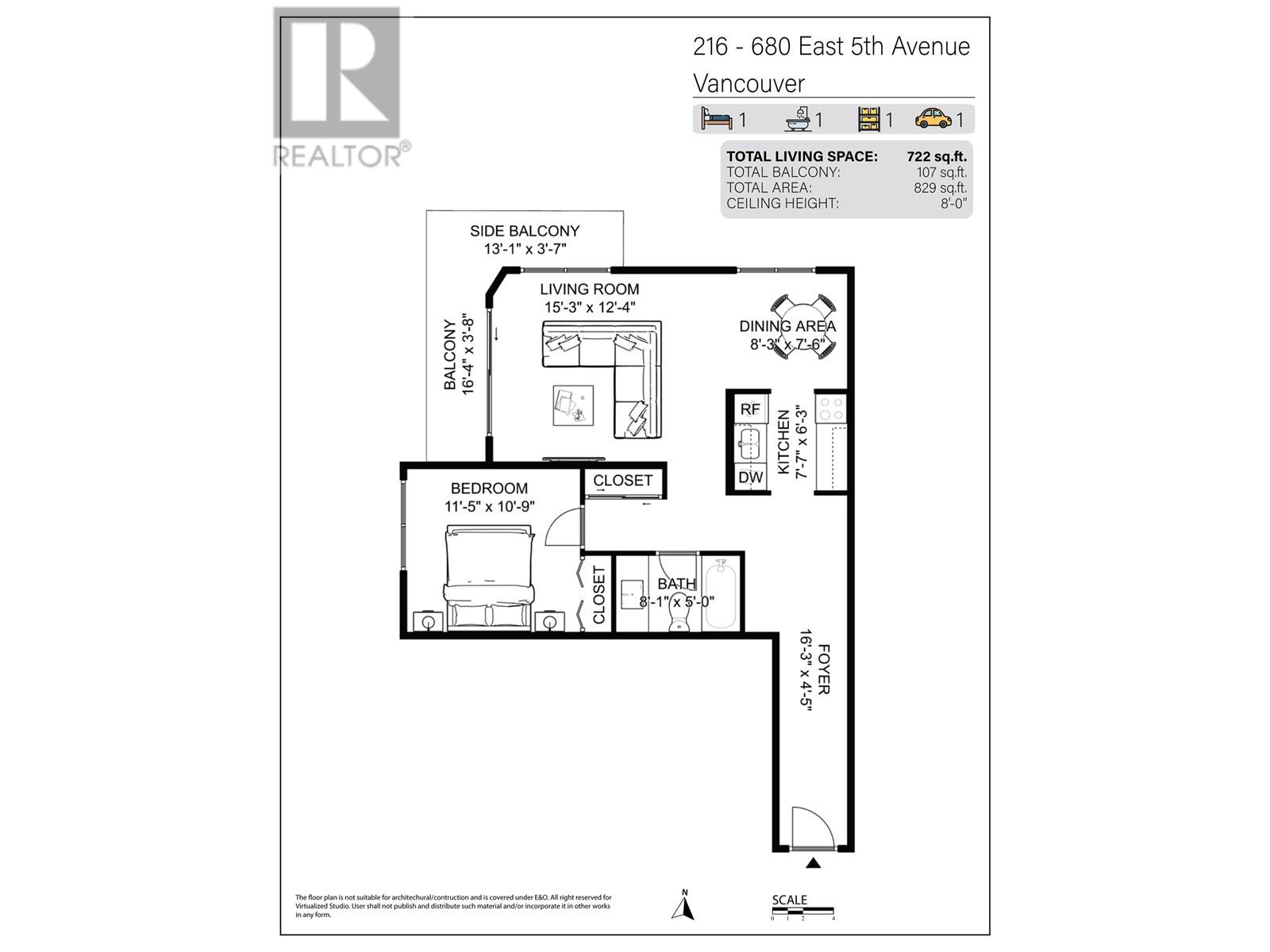 216 680 E 5th Avenue, Vancouver, British Columbia  V5T 1J2 - Photo 22 - R2827504