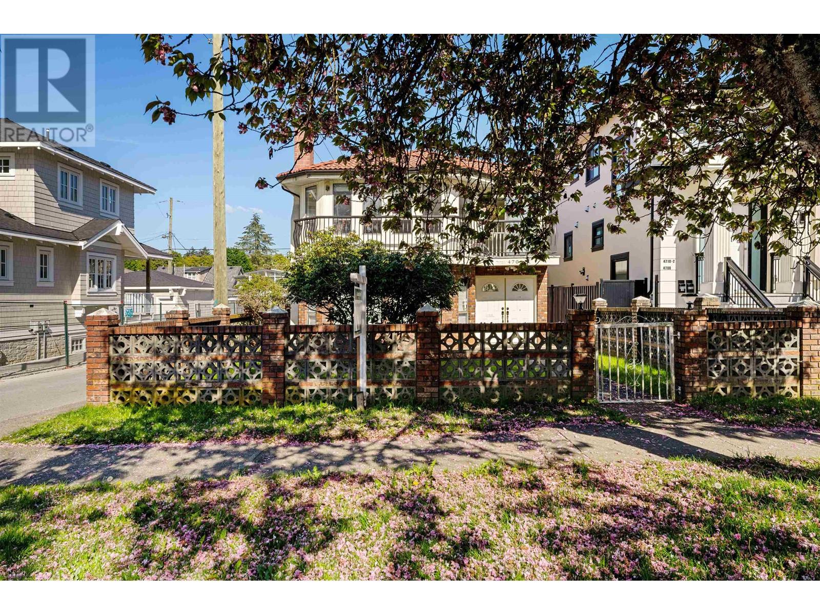 4706 BRUCE STREET, vancouver, British Columbia