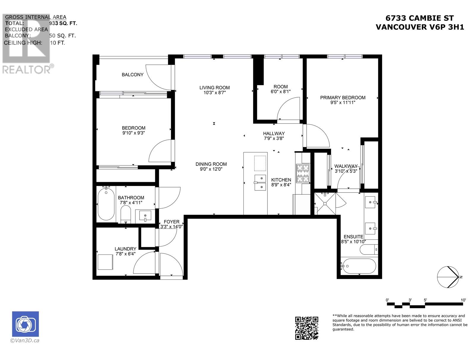 311 6733 Cambie Street, Vancouver, British Columbia  V6P 3H1 - Photo 26 - R2827660