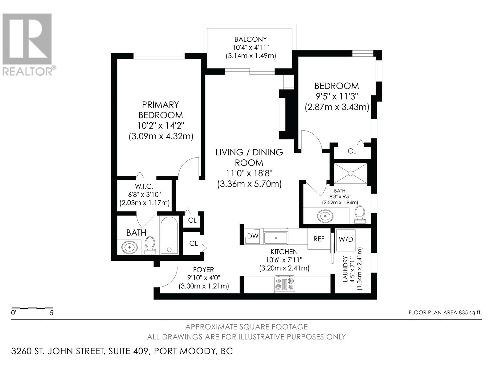409 3260 St Johns Street, Port Moody, British Columbia  V3H 0B9 - Photo 32 - R2826279