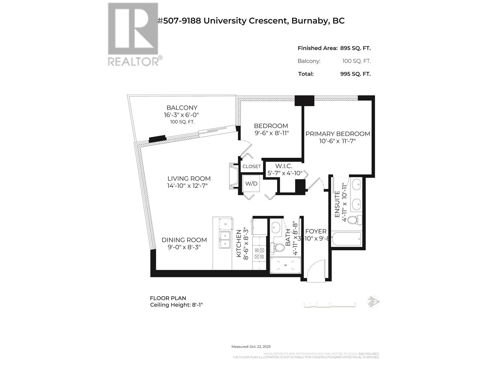 507 9188 UNIVERSITY CRESCENT, burnaby, British Columbia