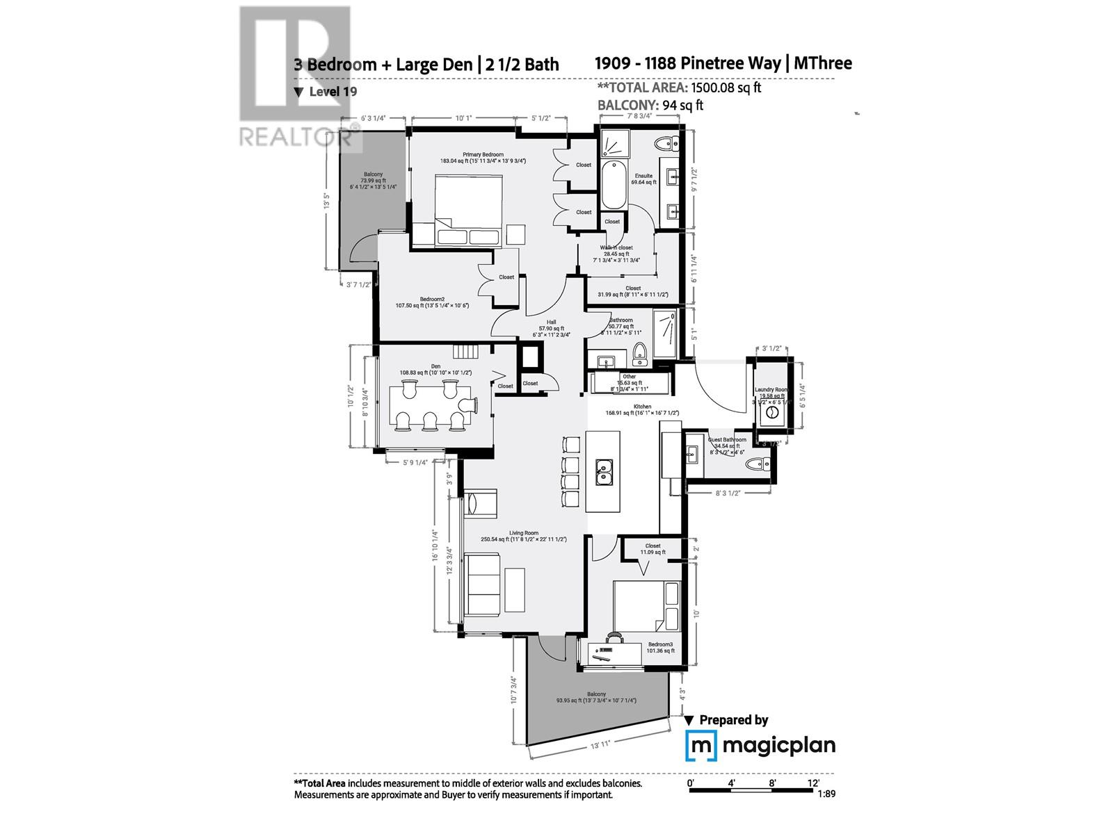1909 1188 Pinetree Way, Coquitlam, British Columbia  V3B 0K9 - Photo 21 - R2822016