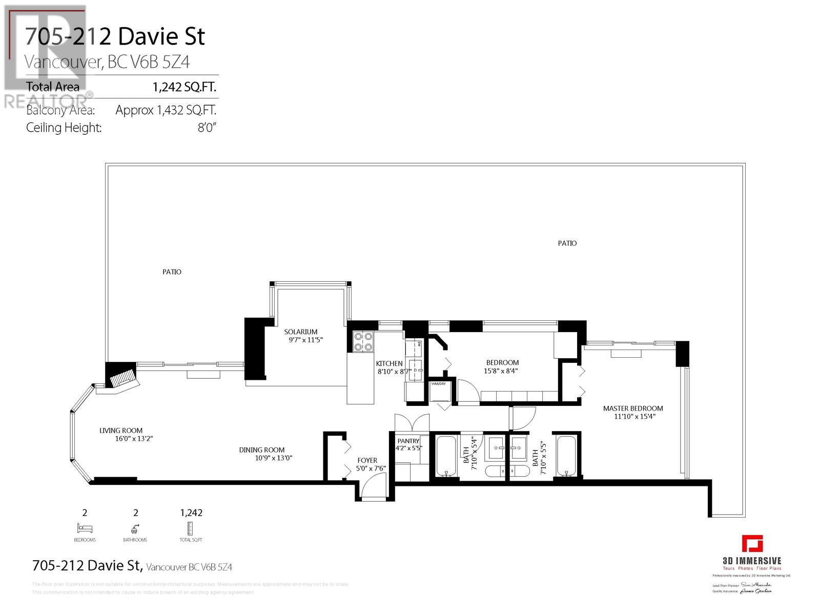 705 212 Davie Street, Vancouver, British Columbia  V6B 5Z4 - Photo 30 - R2828039