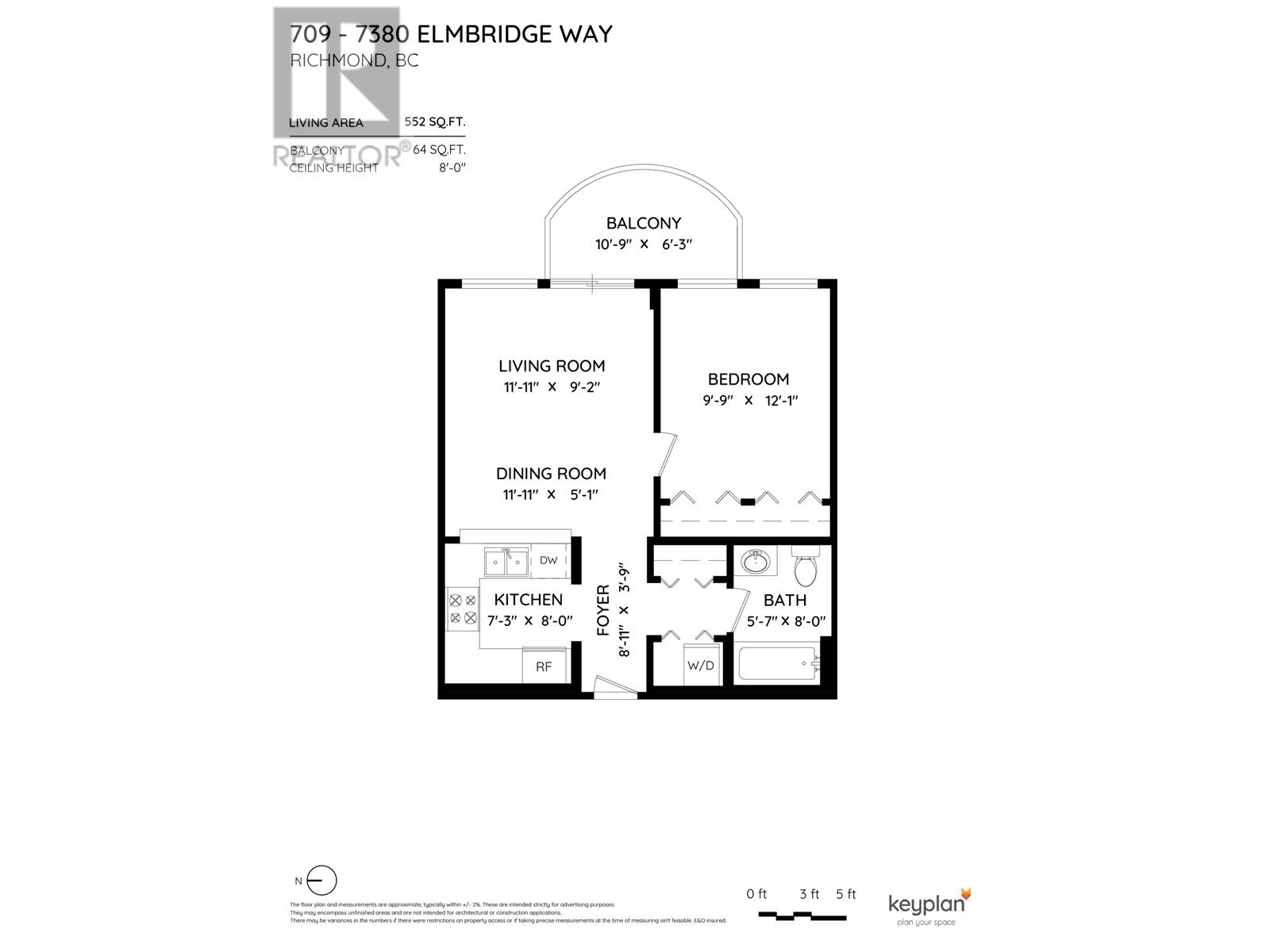 709 7380 Elmbridge Way, Richmond, British Columbia  V6X 4A1 - Photo 2 - R2826778