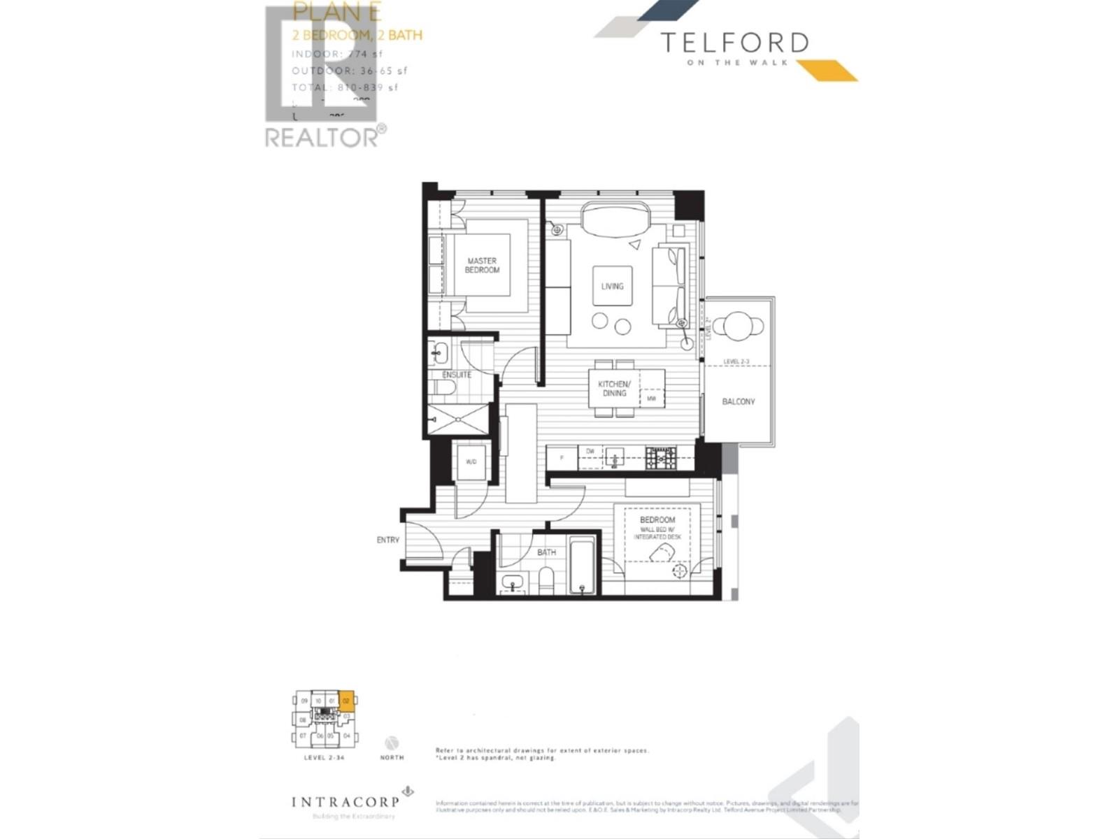 2802 6525 Telford Avenue, Burnaby, British Columbia  V5H 2Y9 - Photo 2 - R2828345